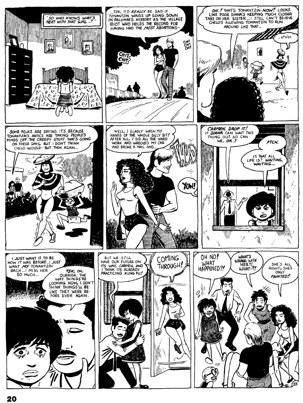 Read online Love and Rockets (1982) comic -  Issue #24 - 22