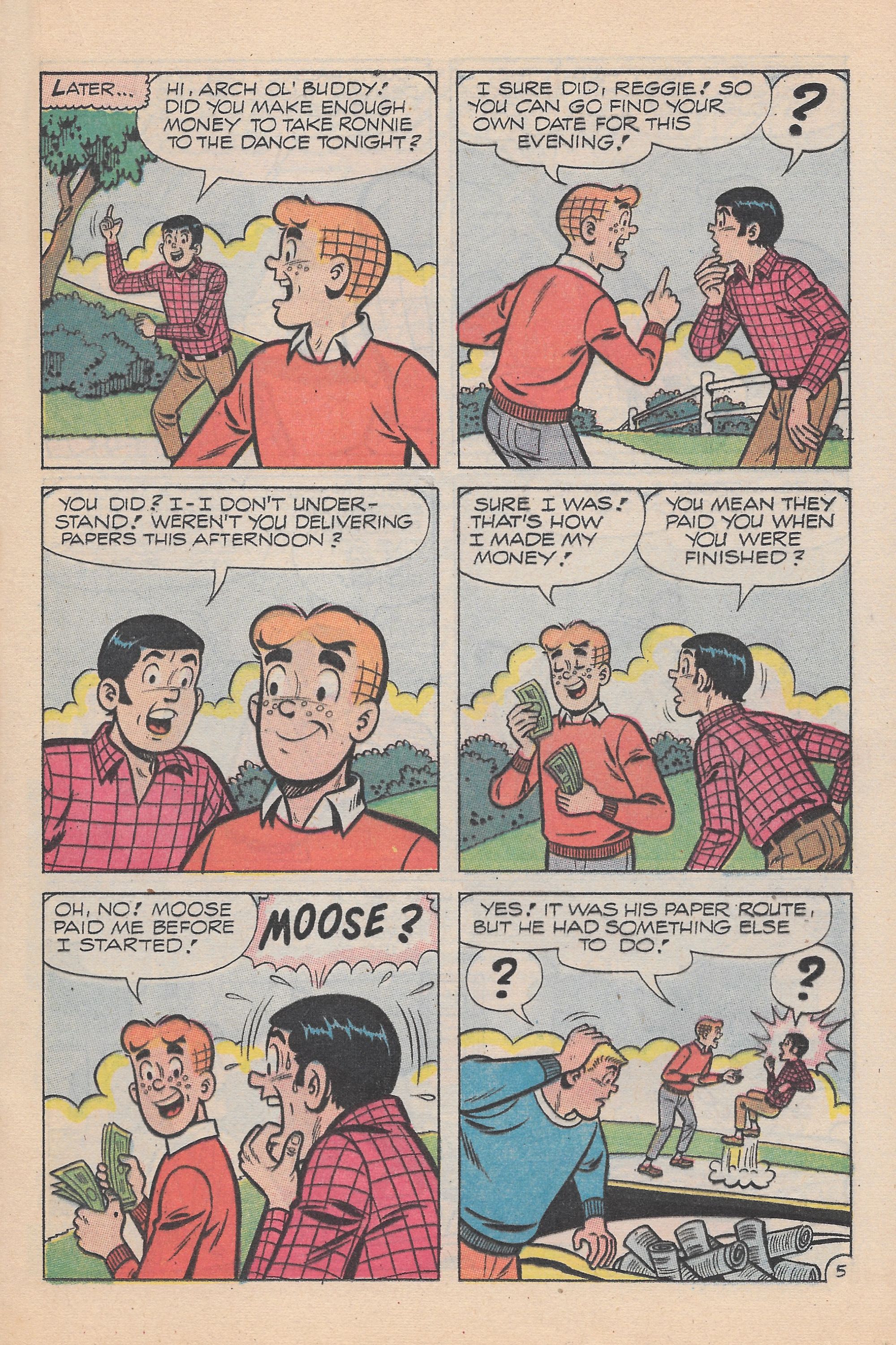 Read online Reggie and Me (1966) comic -  Issue #41 - 17