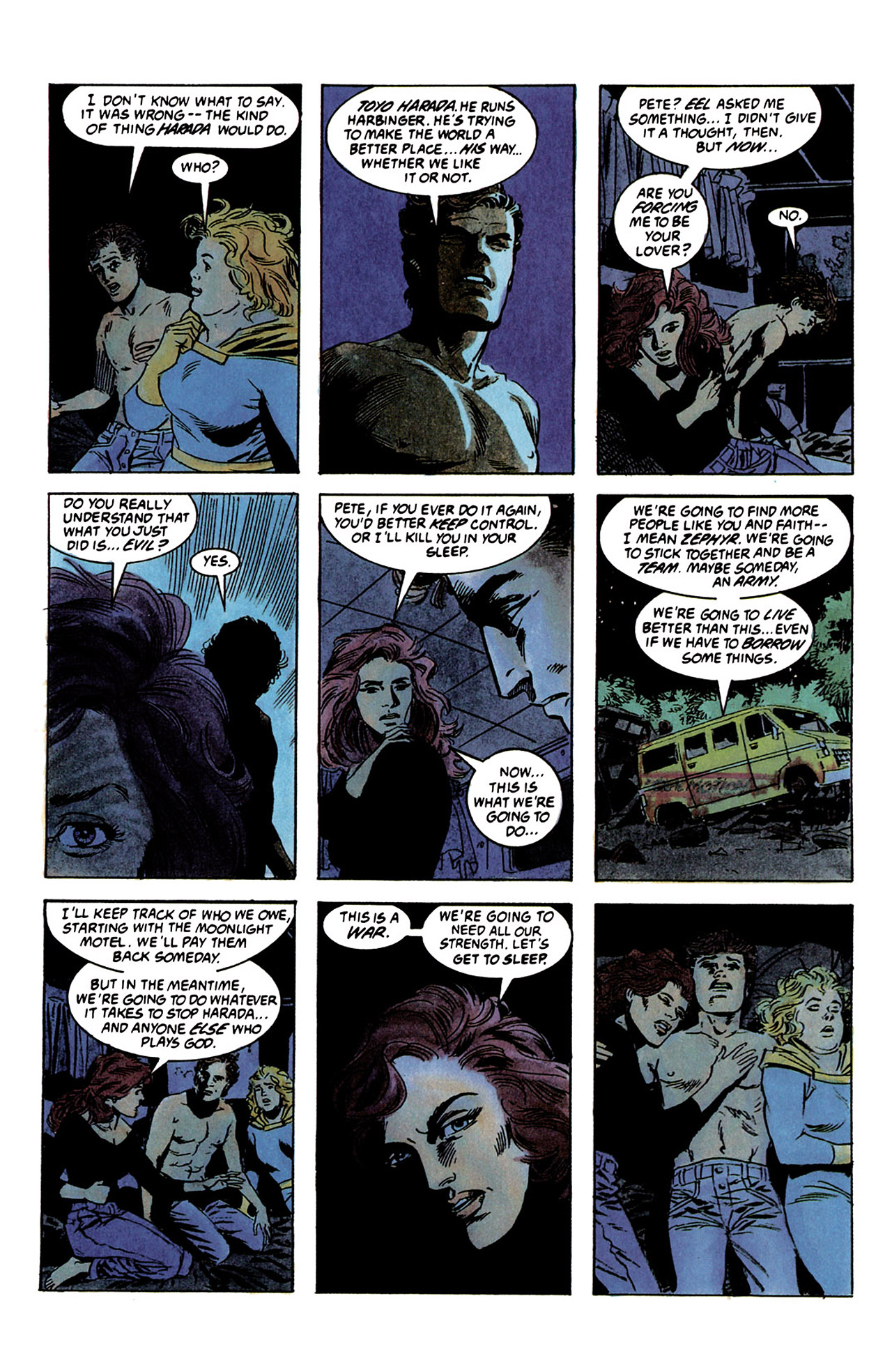 Read online Harbinger (1992) comic -  Issue #1 - 15