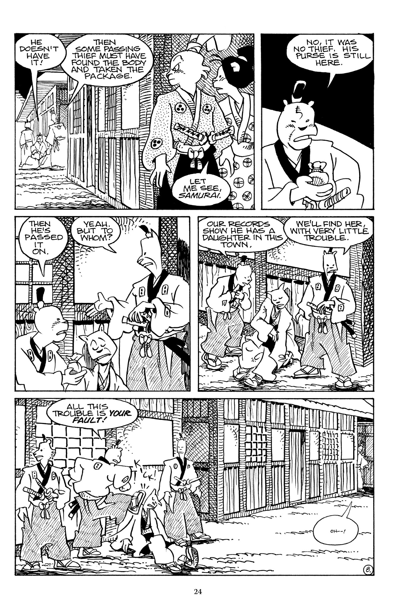 Read online The Usagi Yojimbo Saga comic -  Issue # TPB 5 - 21