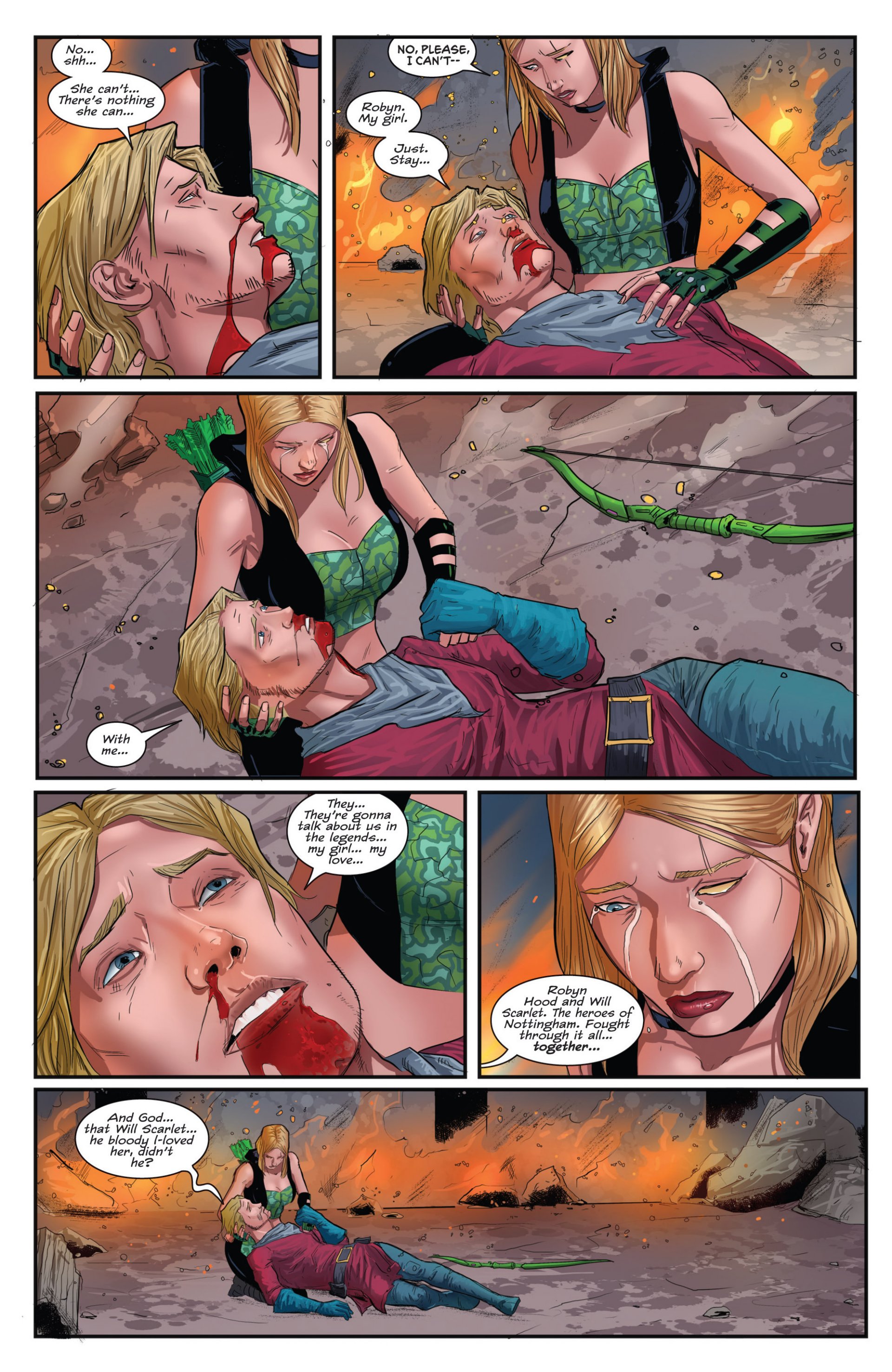Read online Grimm Fairy Tales presents Robyn Hood: Legend comic -  Issue #4 - 24