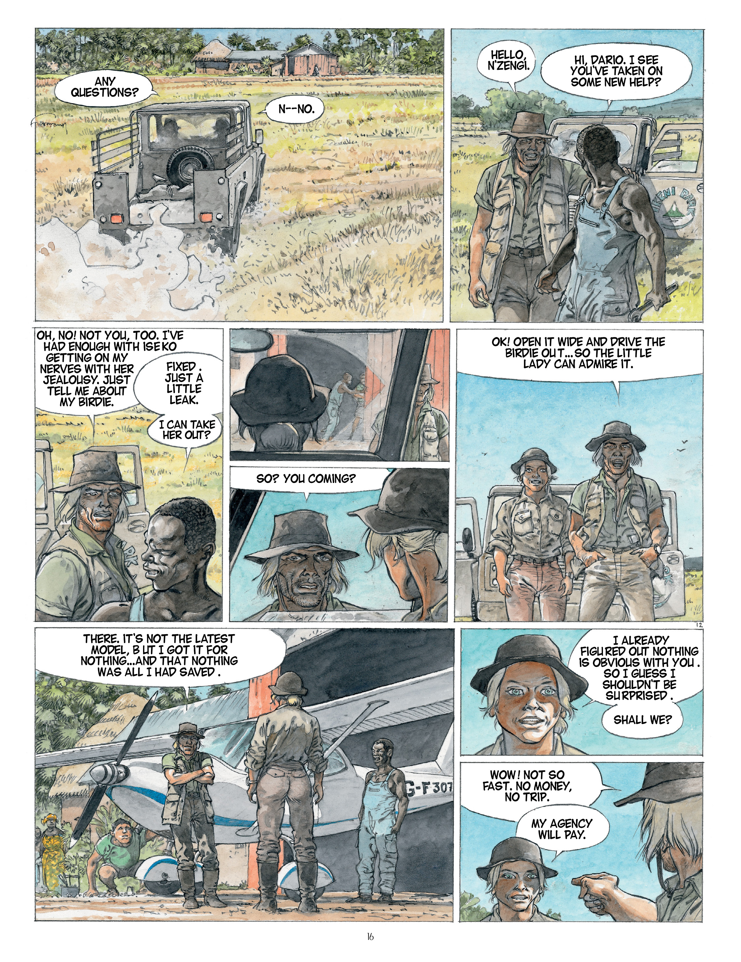 Read online Afrika comic -  Issue # TPB - 16