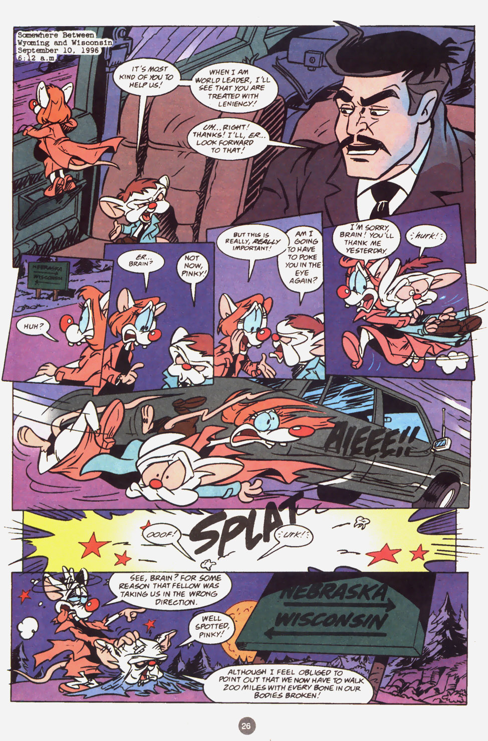 Read online Animaniacs comic -  Issue #19 - 21