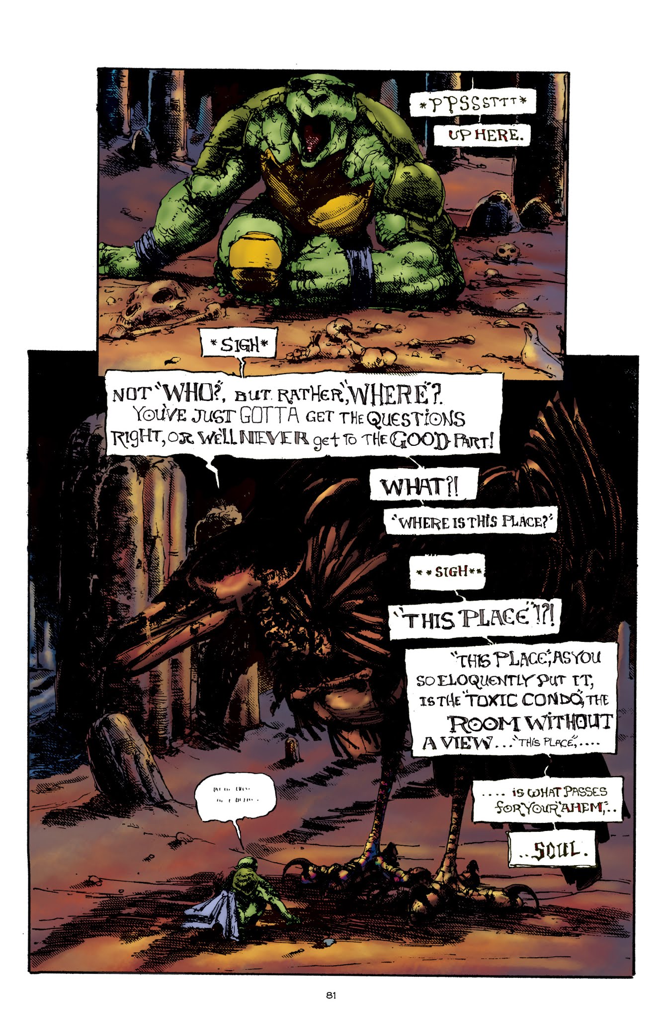 Read online Teenage Mutant Ninja Turtles Legends: Soul's Winter By Michael Zulli comic -  Issue # TPB - 73