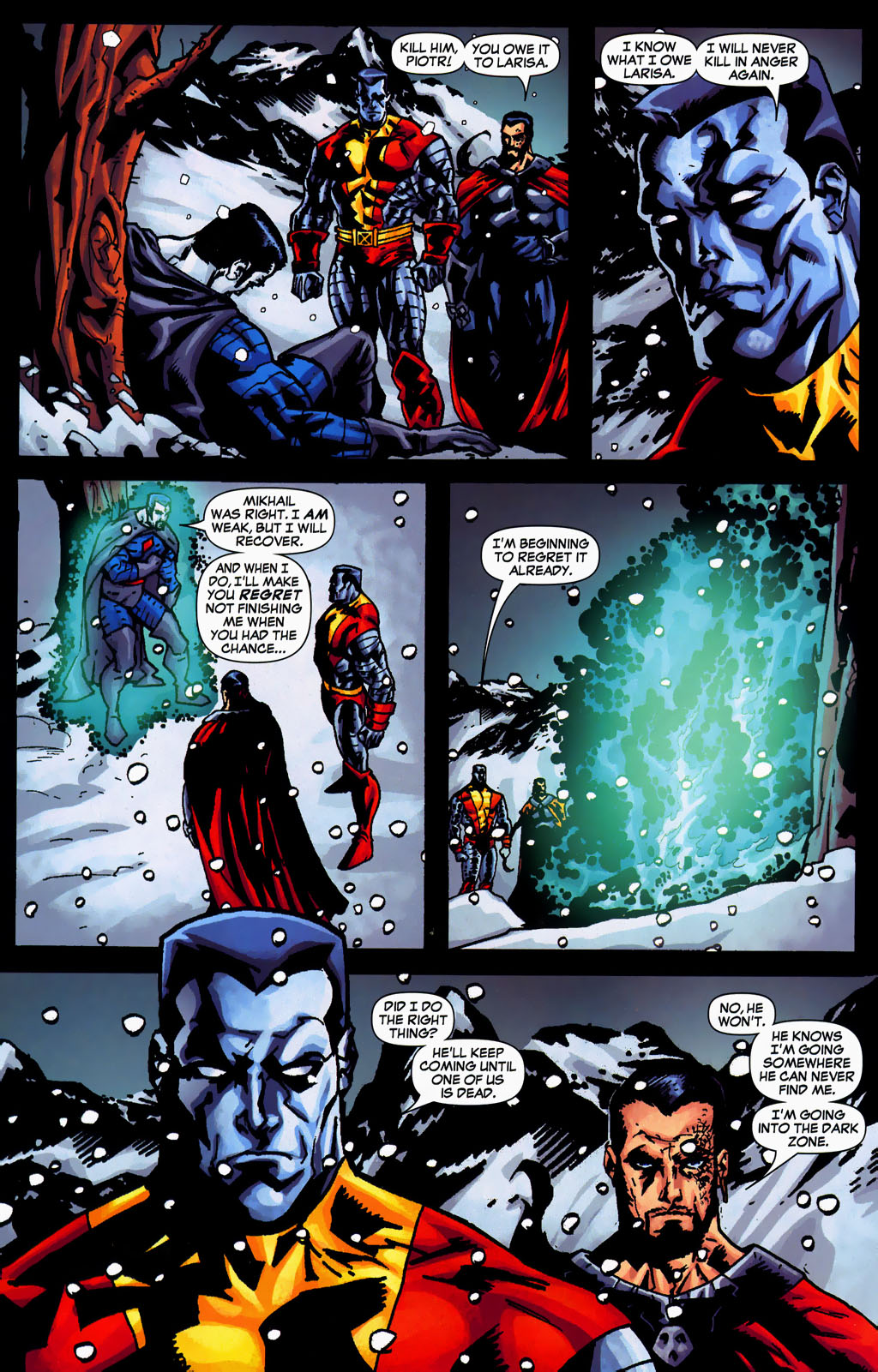 Read online X-Men: Colossus Bloodline comic -  Issue #5 - 19