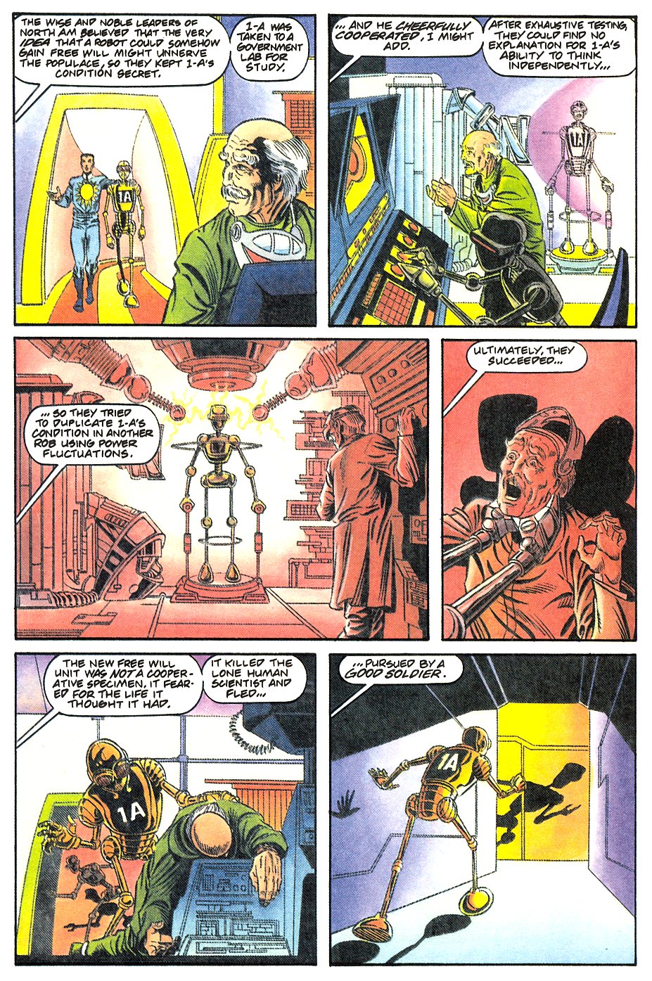 Read online Magnus Robot Fighter (1991) comic -  Issue #12 - 20