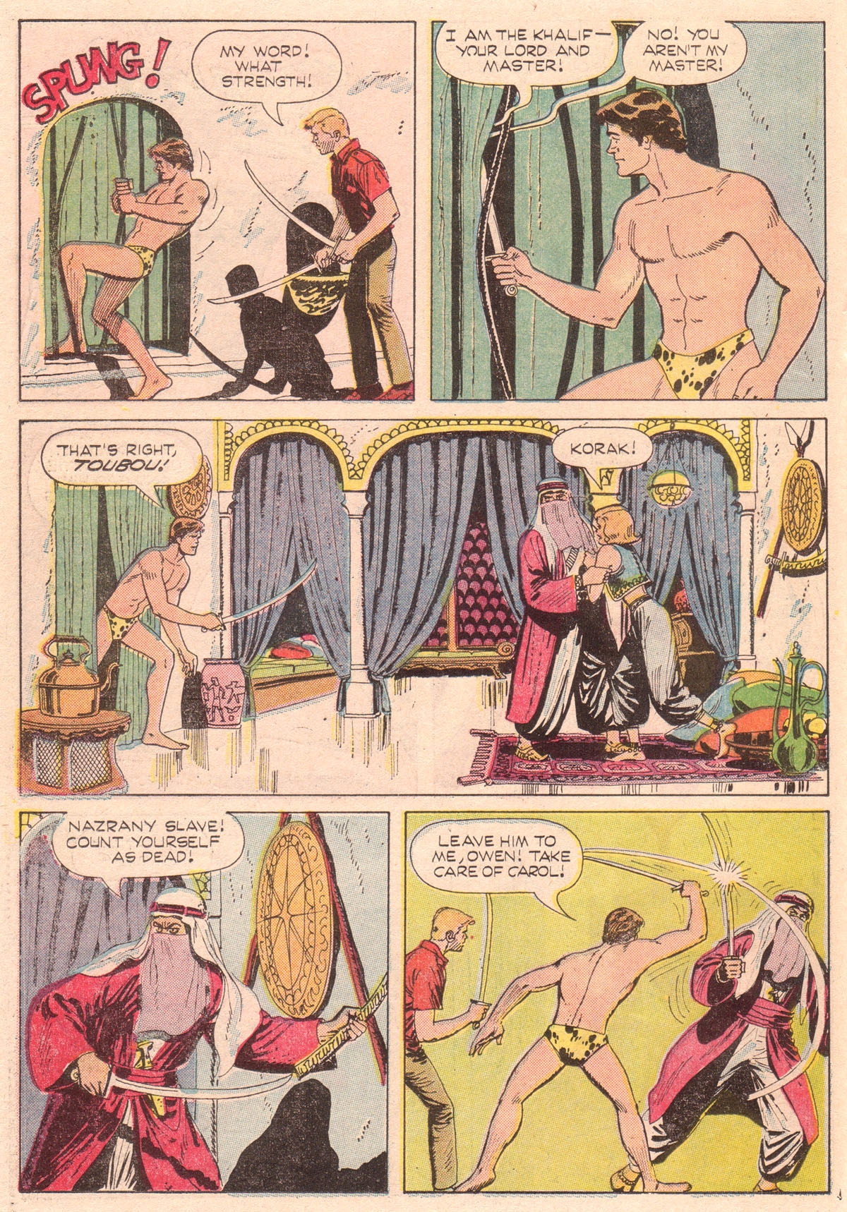 Read online Korak, Son of Tarzan (1964) comic -  Issue #32 - 21