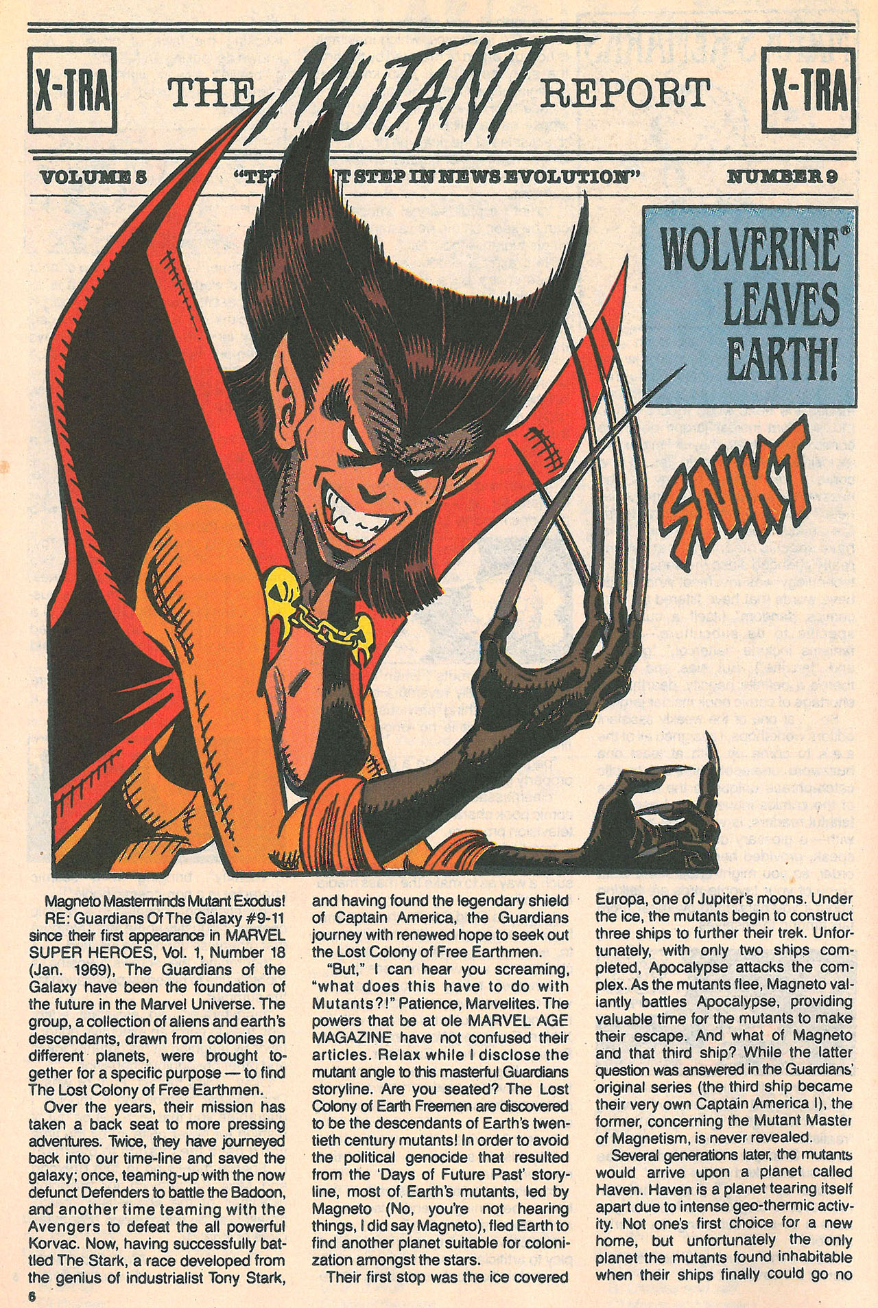 Read online Marvel Age comic -  Issue #98 - 8