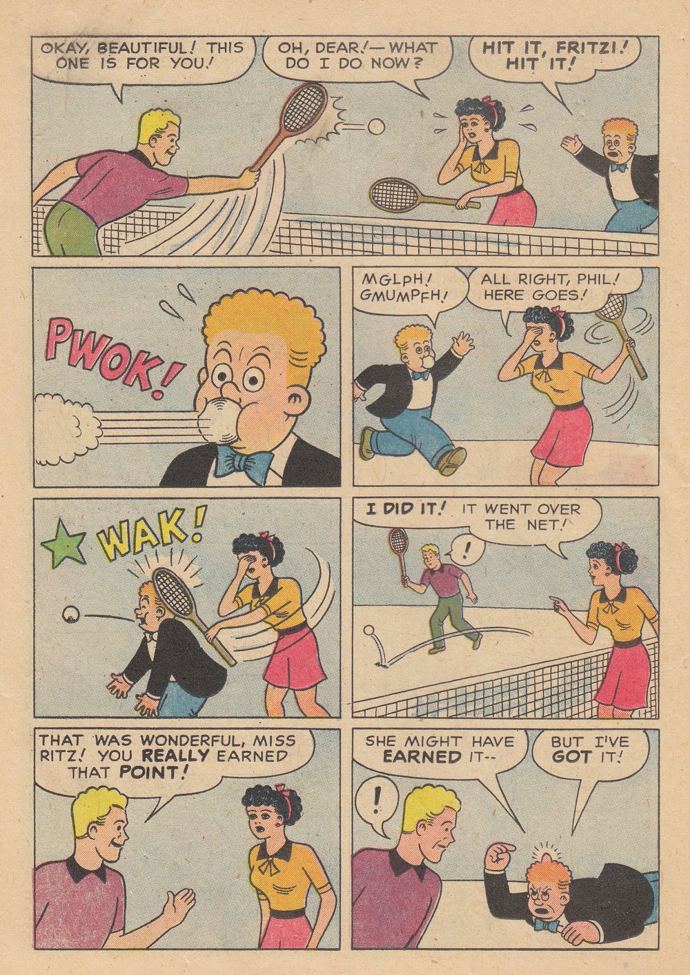 Read online Fritzi Ritz (1953) comic -  Issue #58 - 14