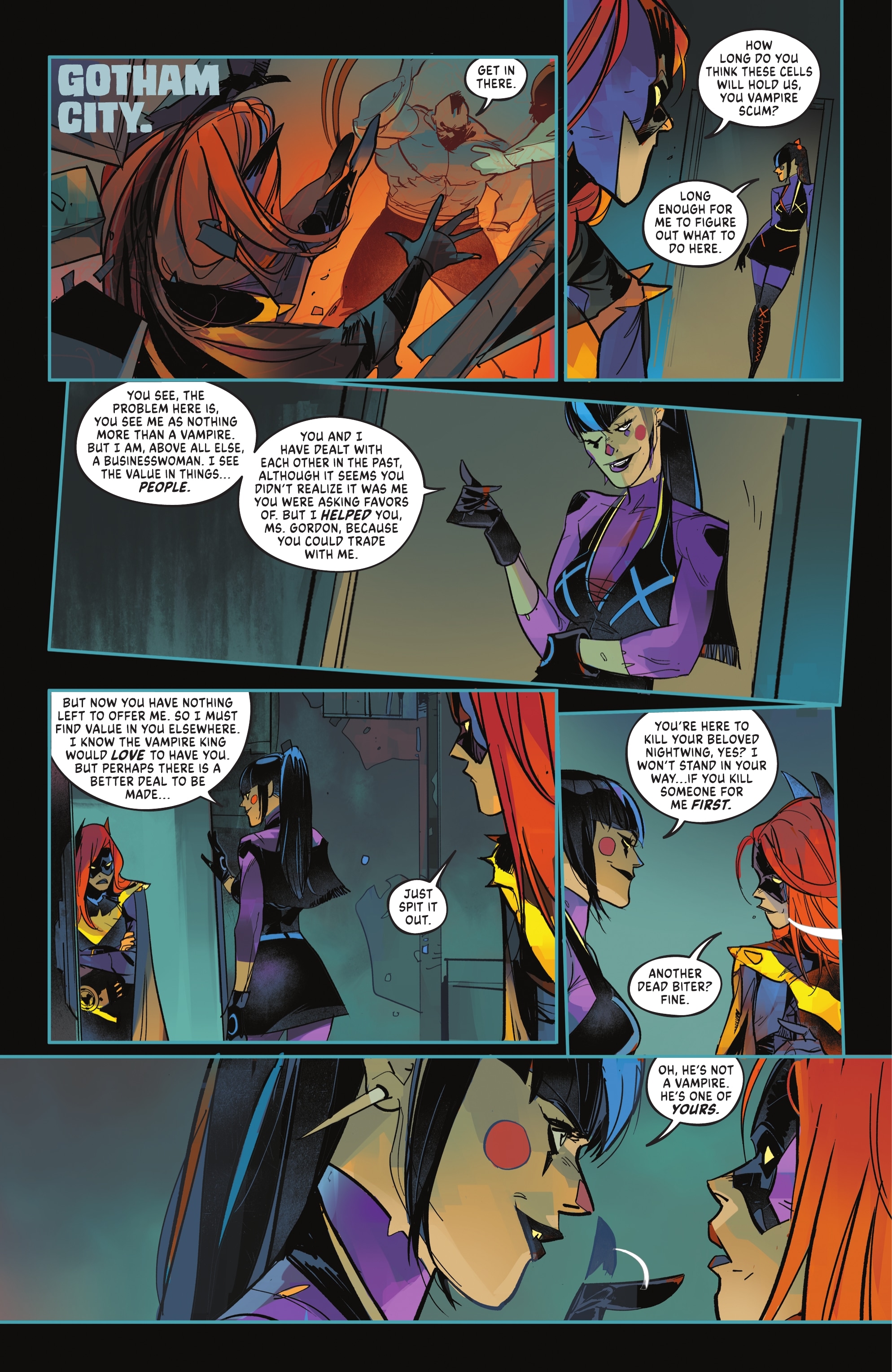 Read online DC vs. Vampires comic -  Issue #10 - 11