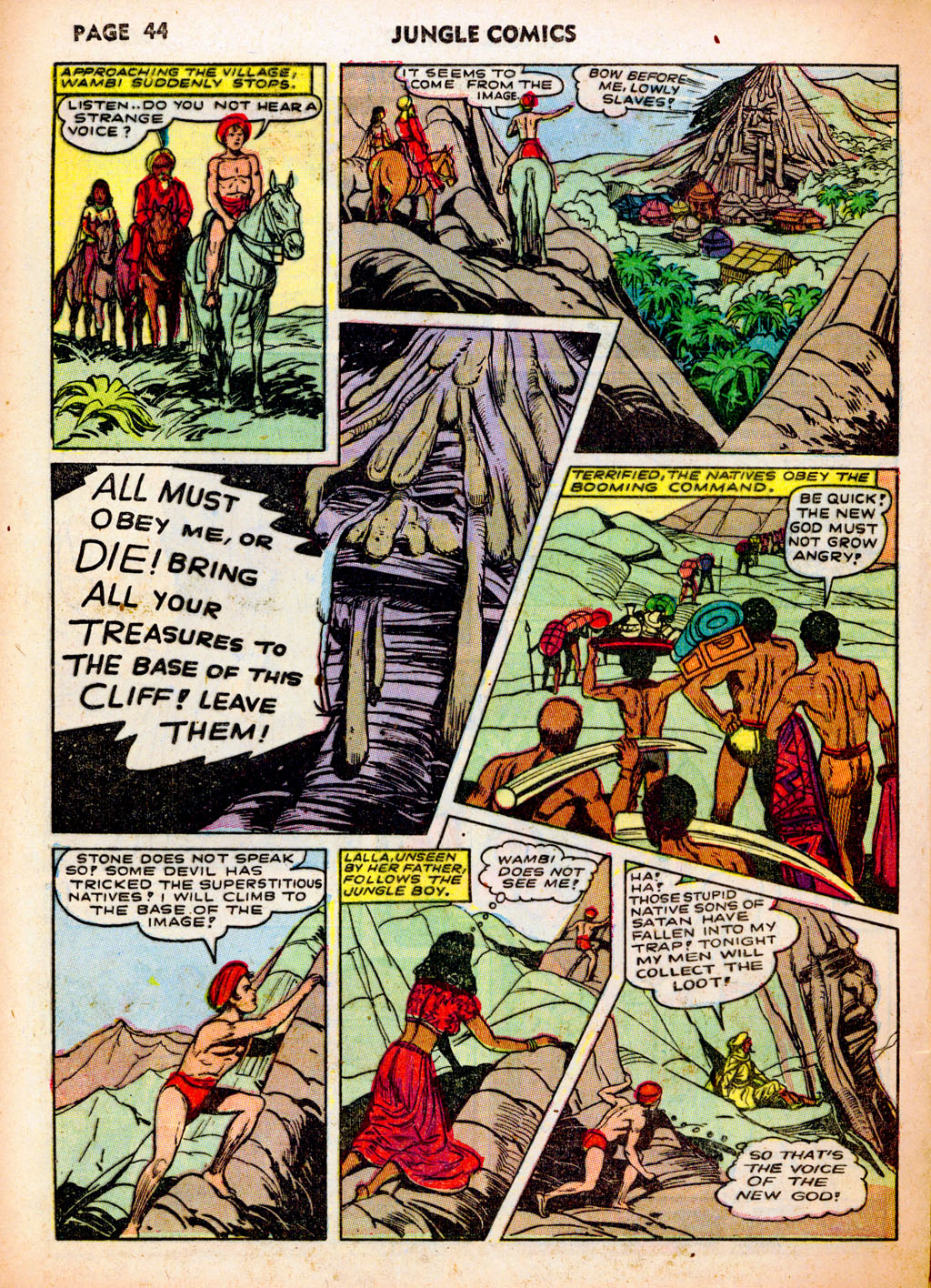 Read online Jungle Comics comic -  Issue #37 - 46