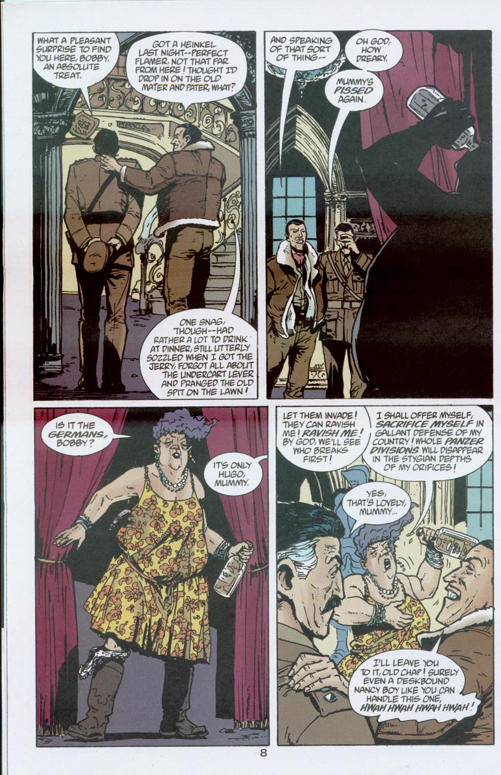 Read online Adventures in the Rifle Brigade: Operation Bollock comic -  Issue #1 - 9