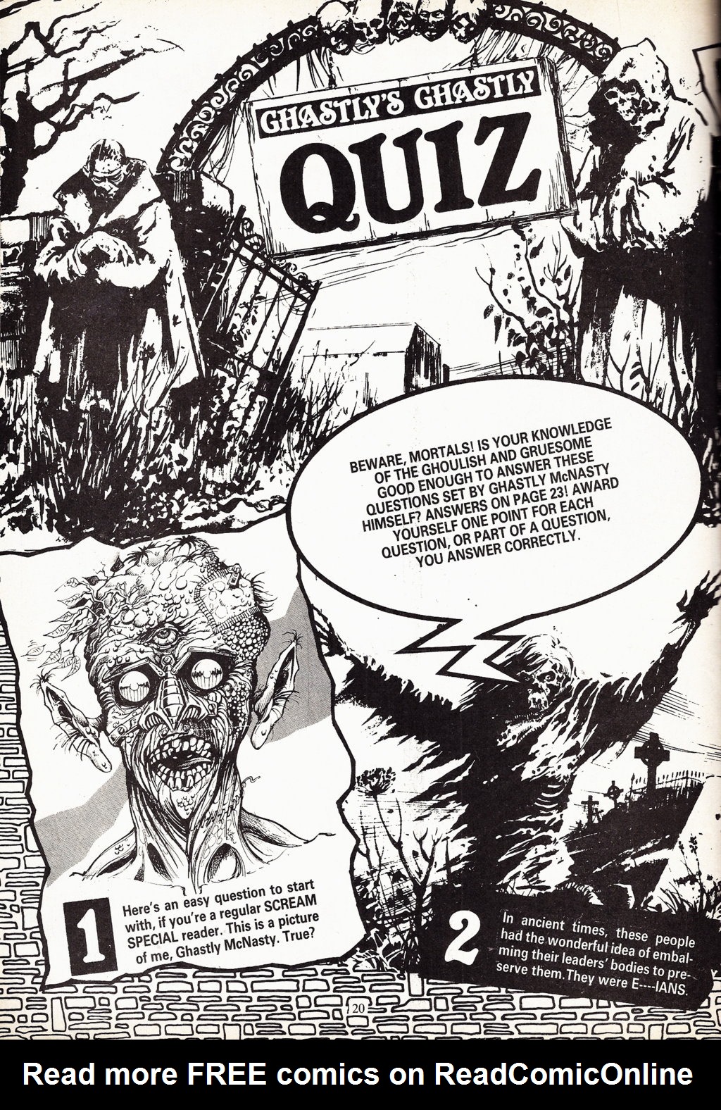 Read online Scream! Holiday Special comic -  Issue #3 - 18
