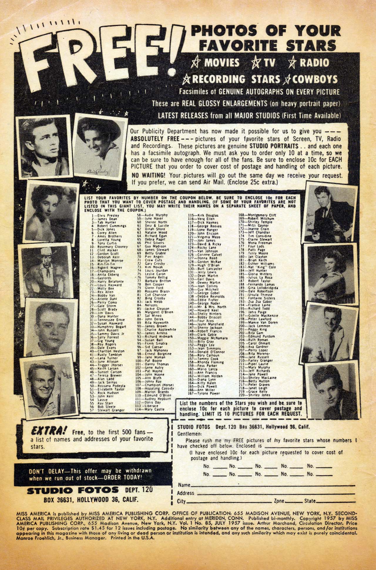 Read online Miss America comic -  Issue #85 - 2