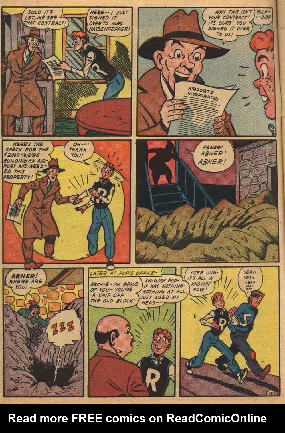 Read online Pep Comics comic -  Issue #50 - 12