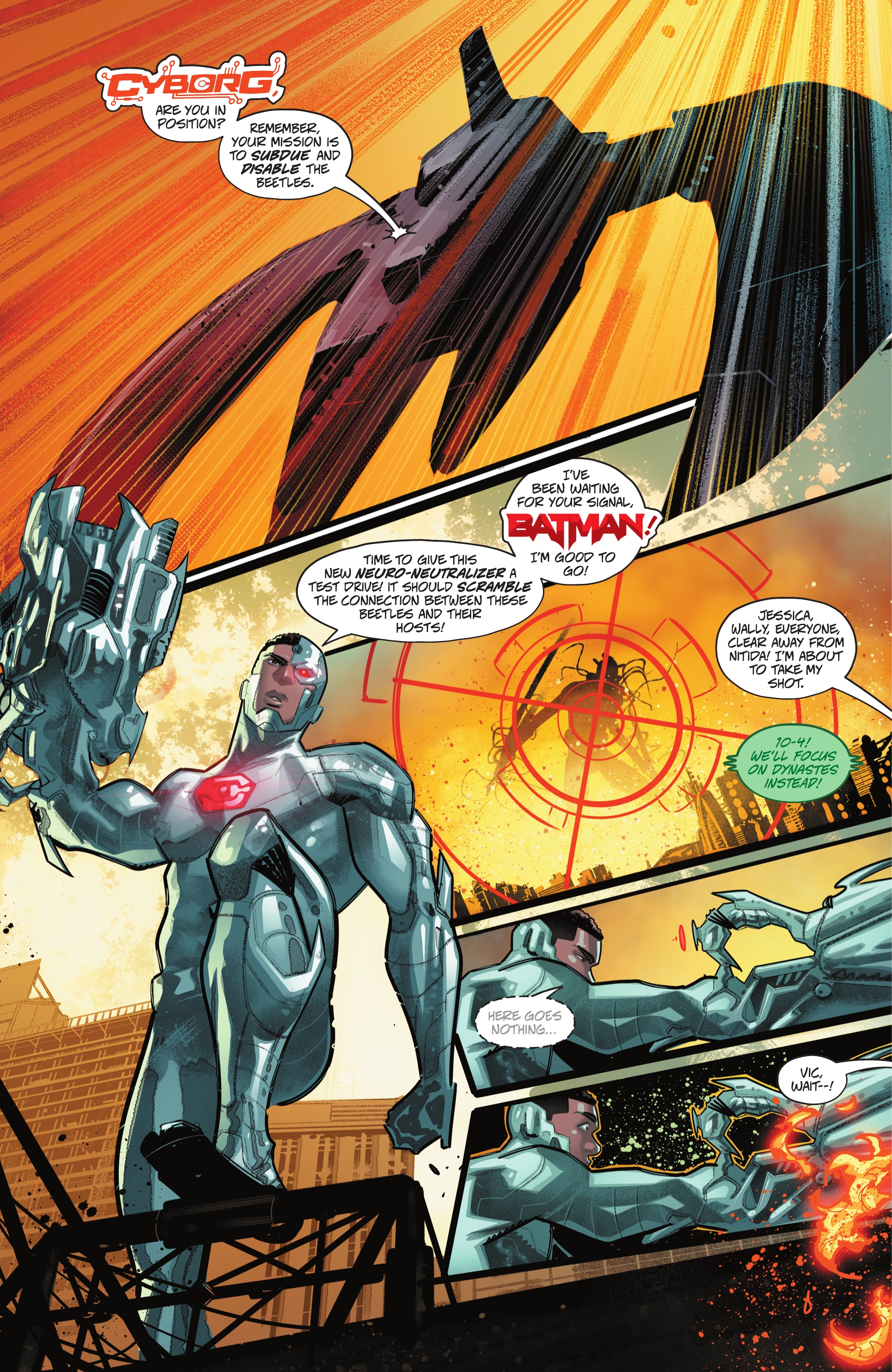Read online Blue Beetle: Graduation Day comic -  Issue #5 - 6