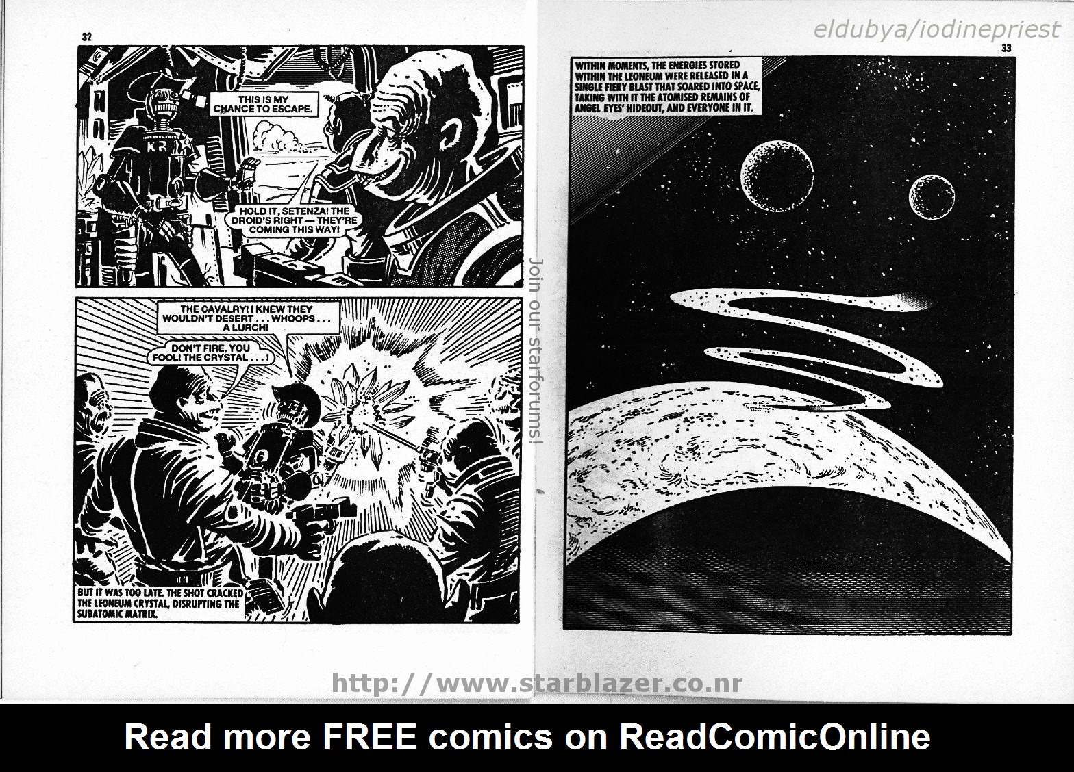 Read online Starblazer comic -  Issue #204 - 18