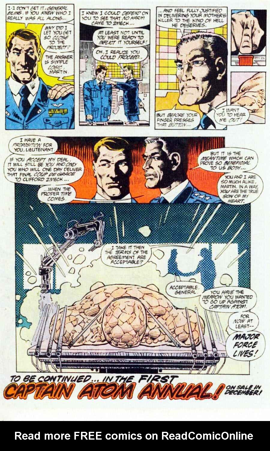 Read online Captain Atom (1987) comic -  Issue #12 - 23