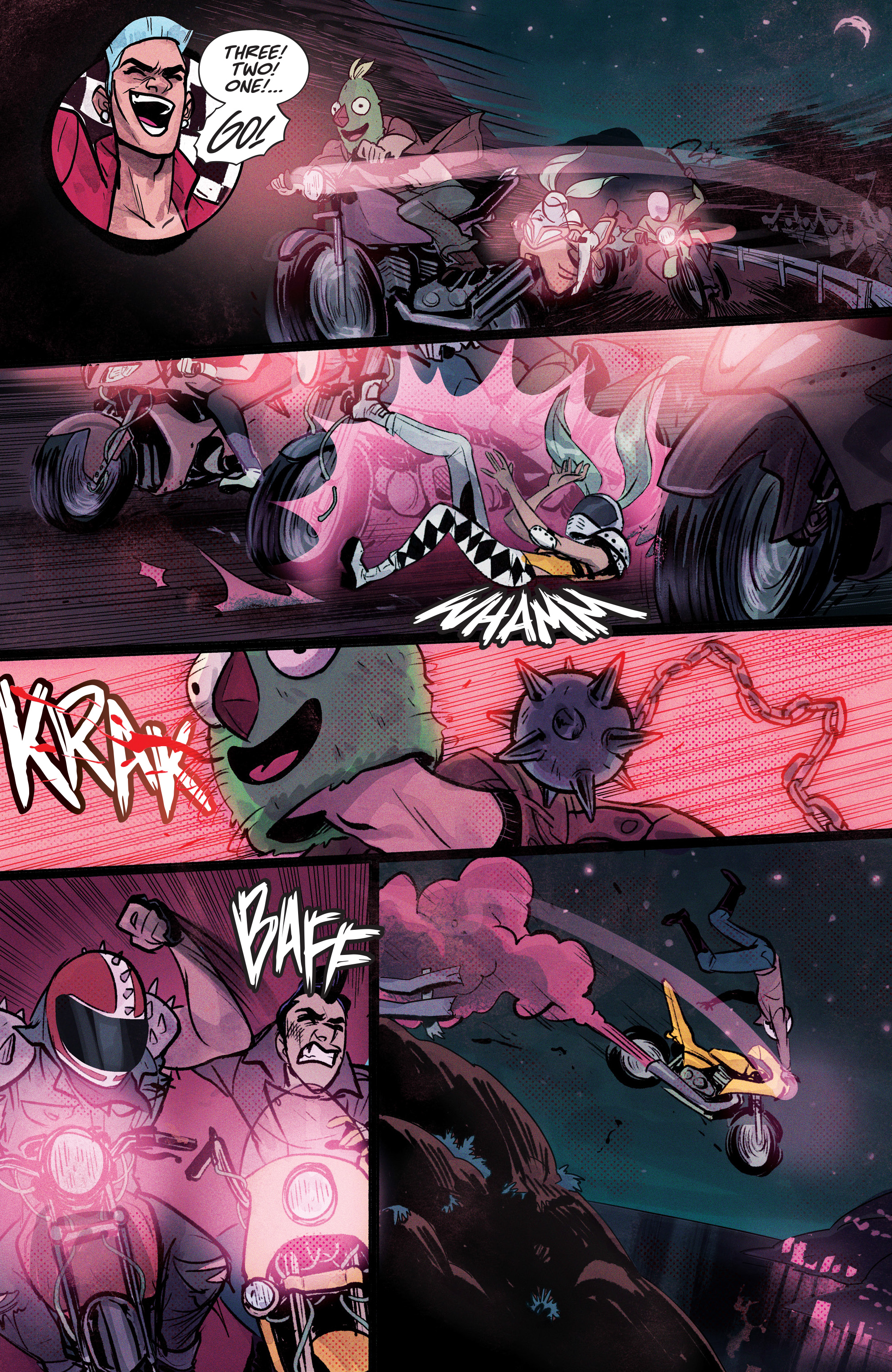 Read online Motor Crush comic -  Issue #3 - 18