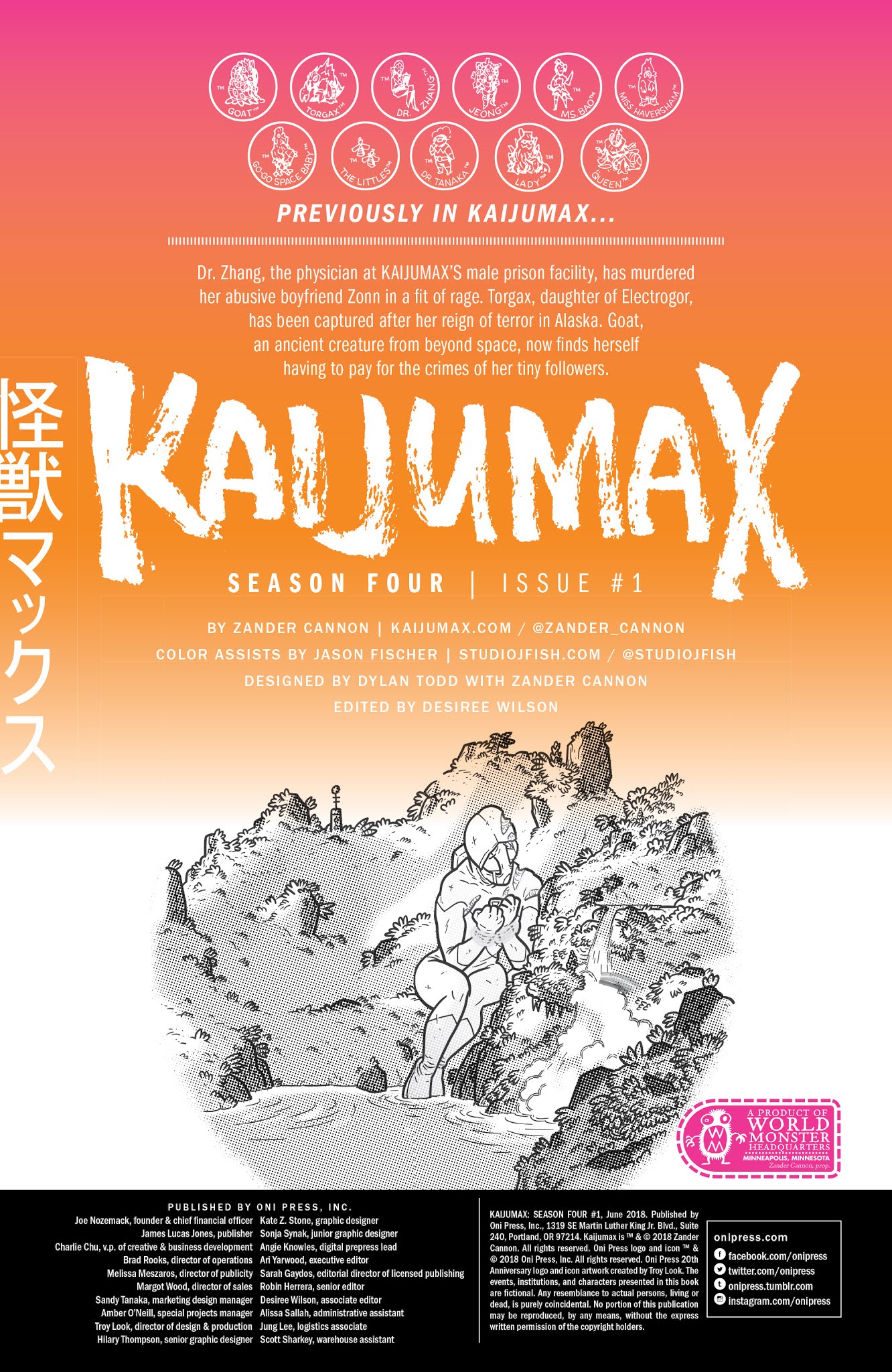 Read online Kaijumax: Season Four comic -  Issue #1 - 2