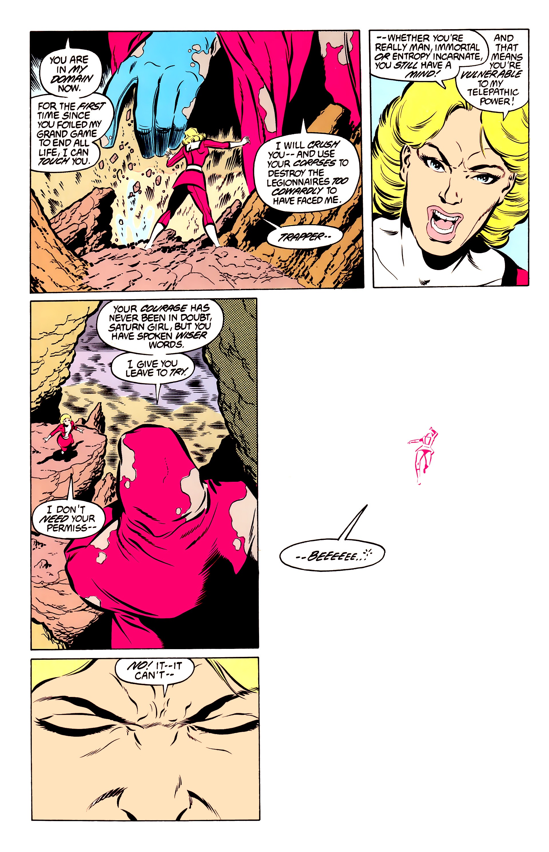 Read online Legion of Super-Heroes (1984) comic -  Issue #50 - 19