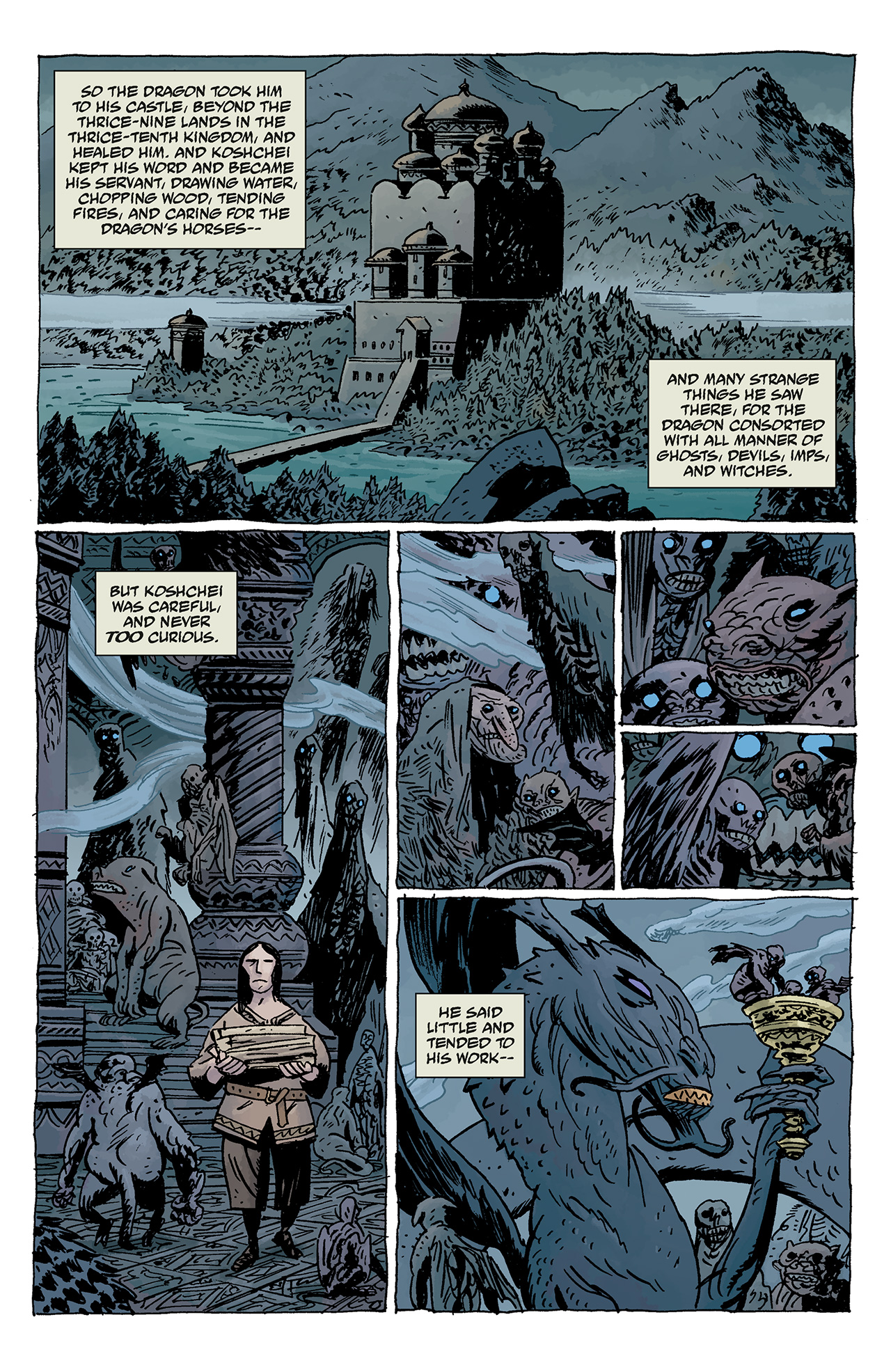 Read online Hellboy: The Wild Hunt comic -  Issue #2 - 23