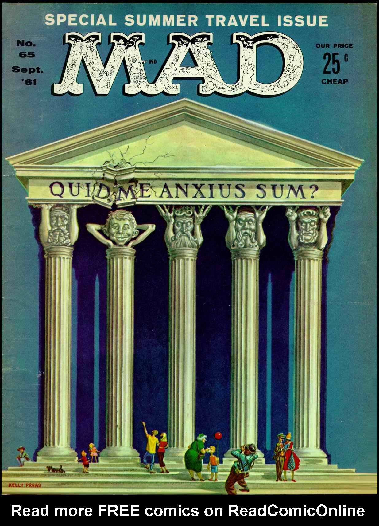 Read online MAD comic -  Issue #65 - 1