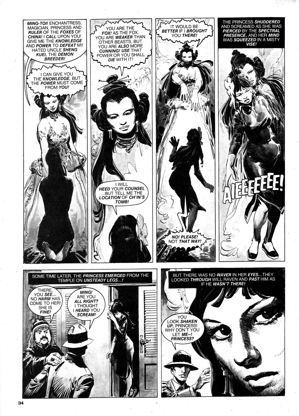 Read online Vampirella (1969) comic -  Issue #103 - 34