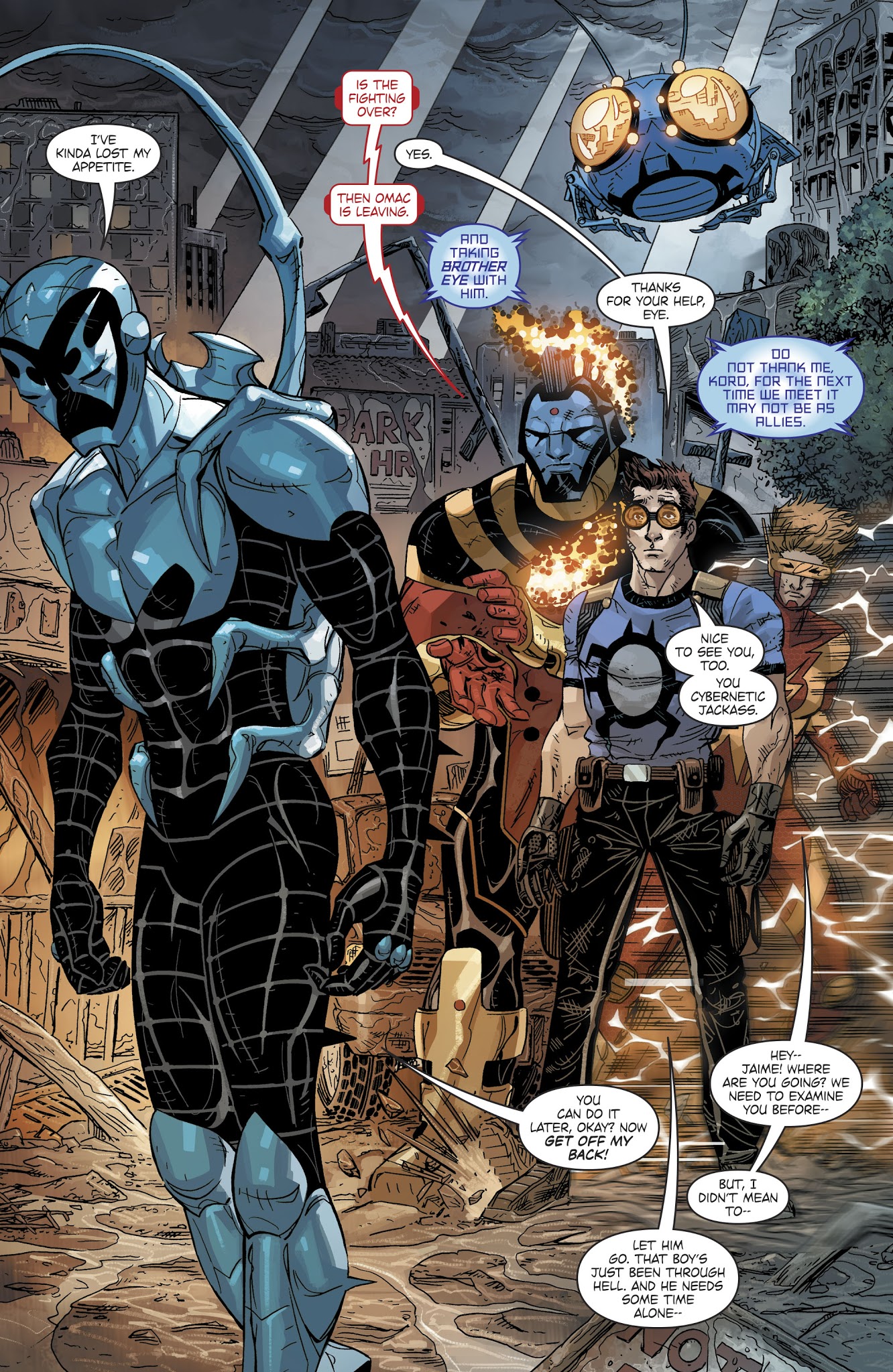 Read online Blue Beetle (2016) comic -  Issue #11 - 10