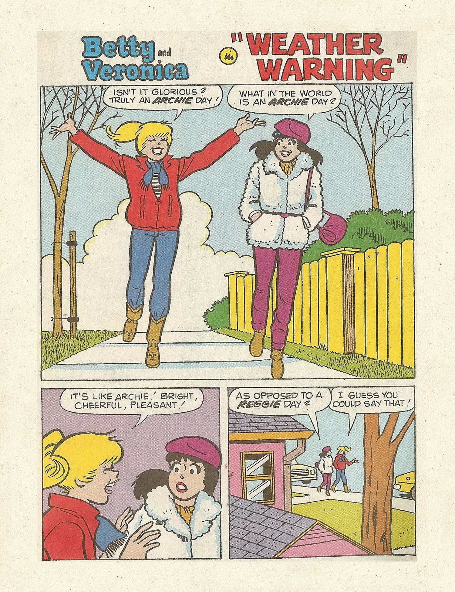 Read online Betty and Veronica Digest Magazine comic -  Issue #60 - 10
