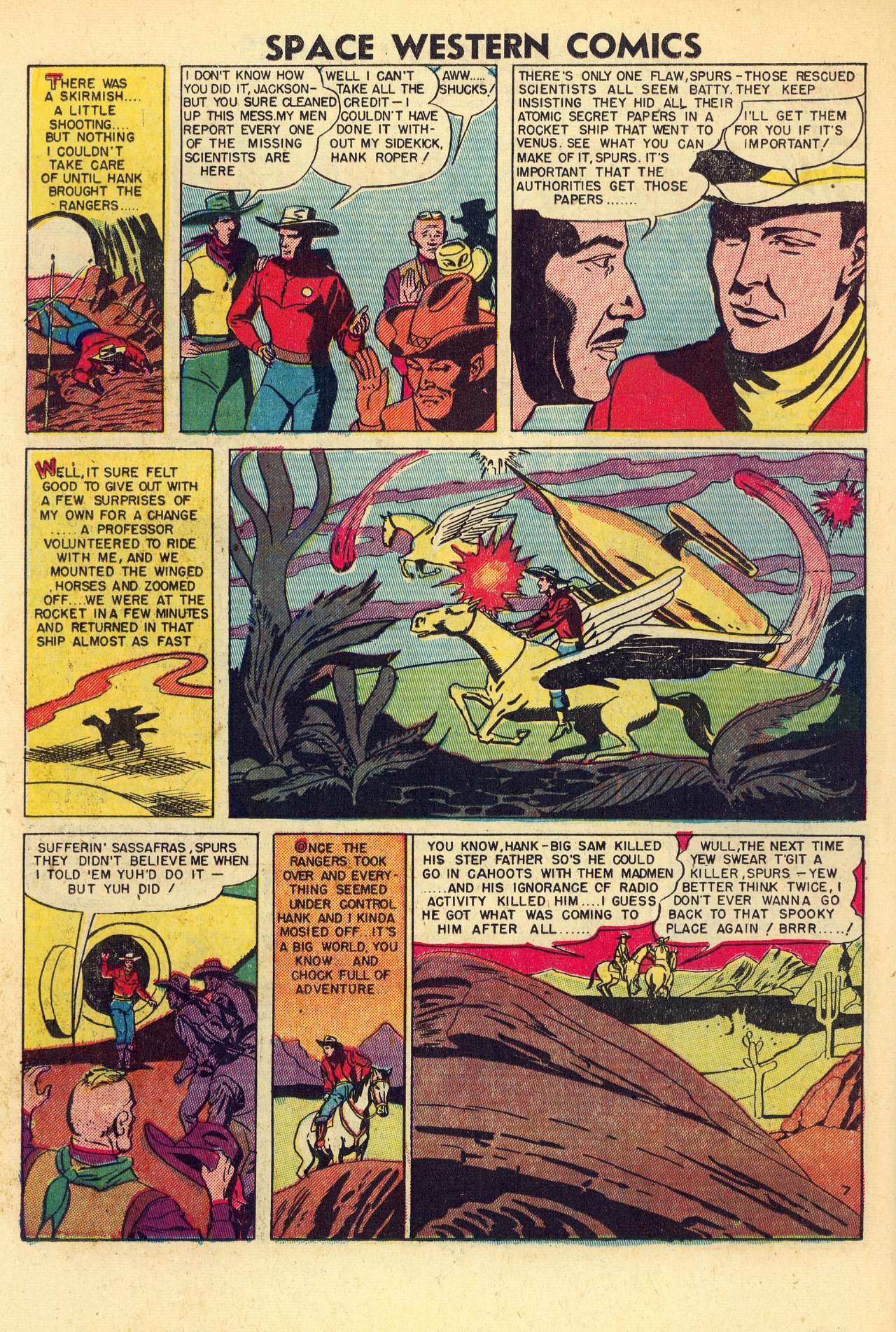 Read online Space Western Comics comic -  Issue #40 - 26