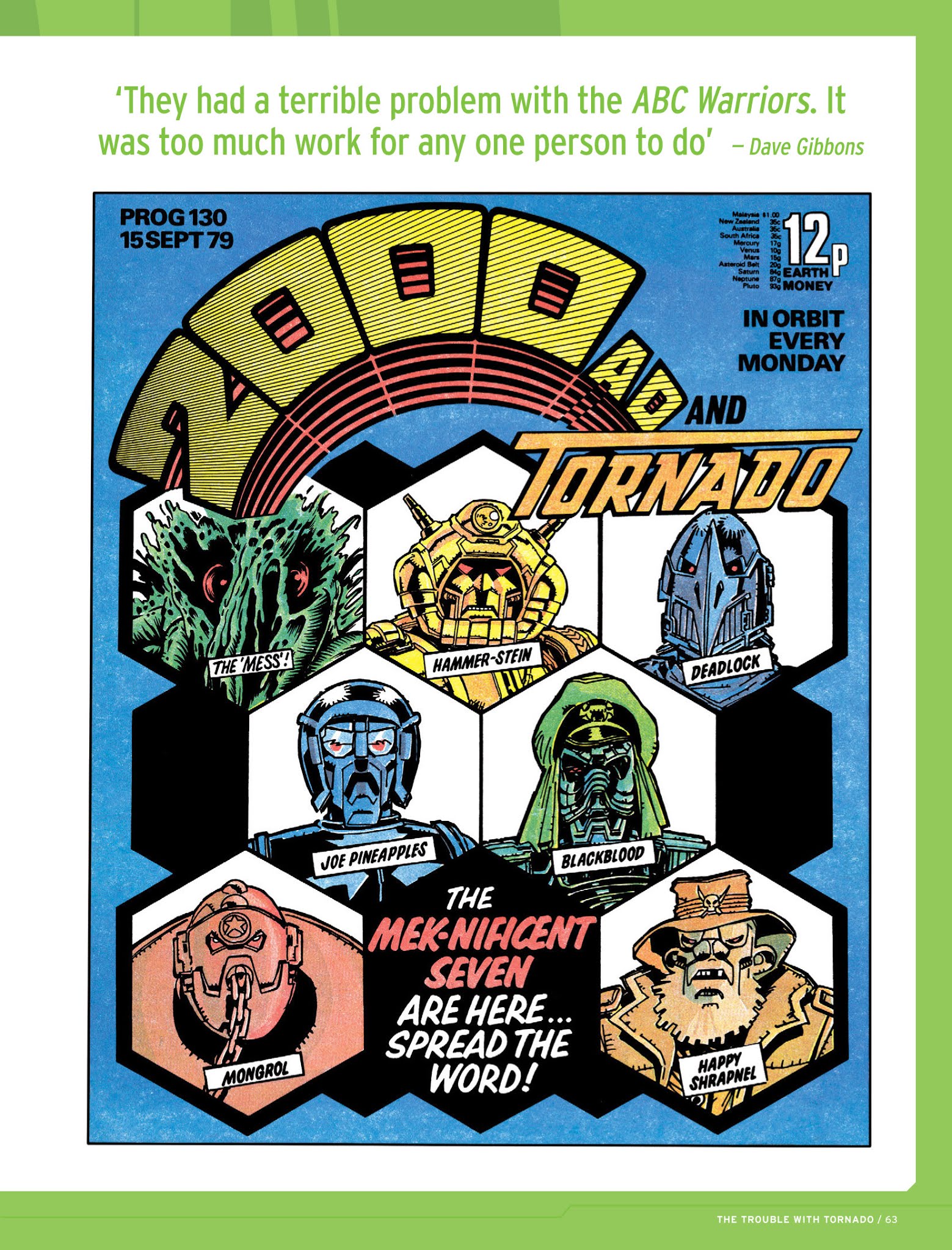 Read online Thrill-Power Overload: Forty Years of 2000 AD: Revised, Updated and Expanded! comic -  Issue # TPB (Part 1) - 64