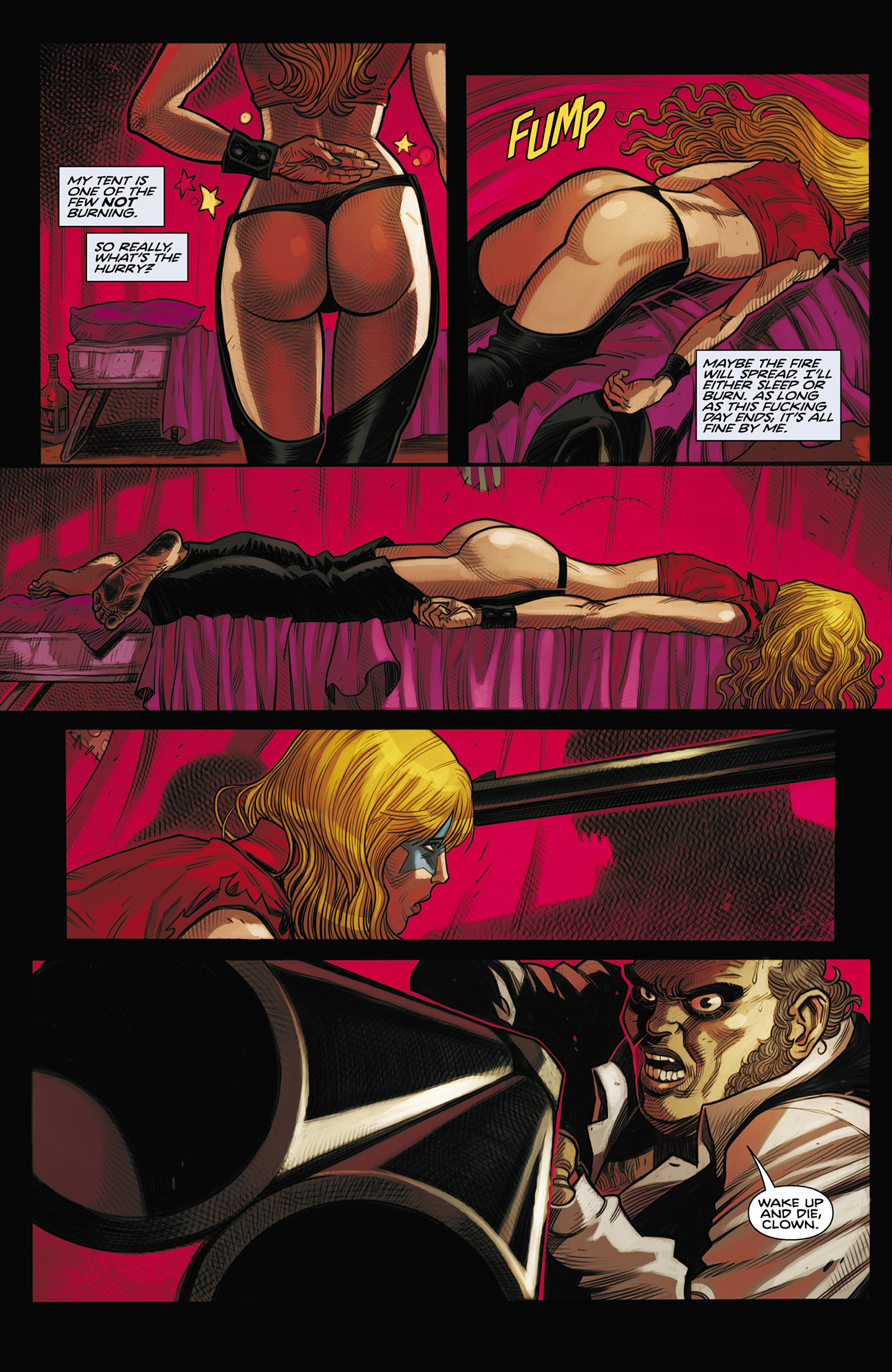 Read online Clown Fatale comic -  Issue #4 - 12