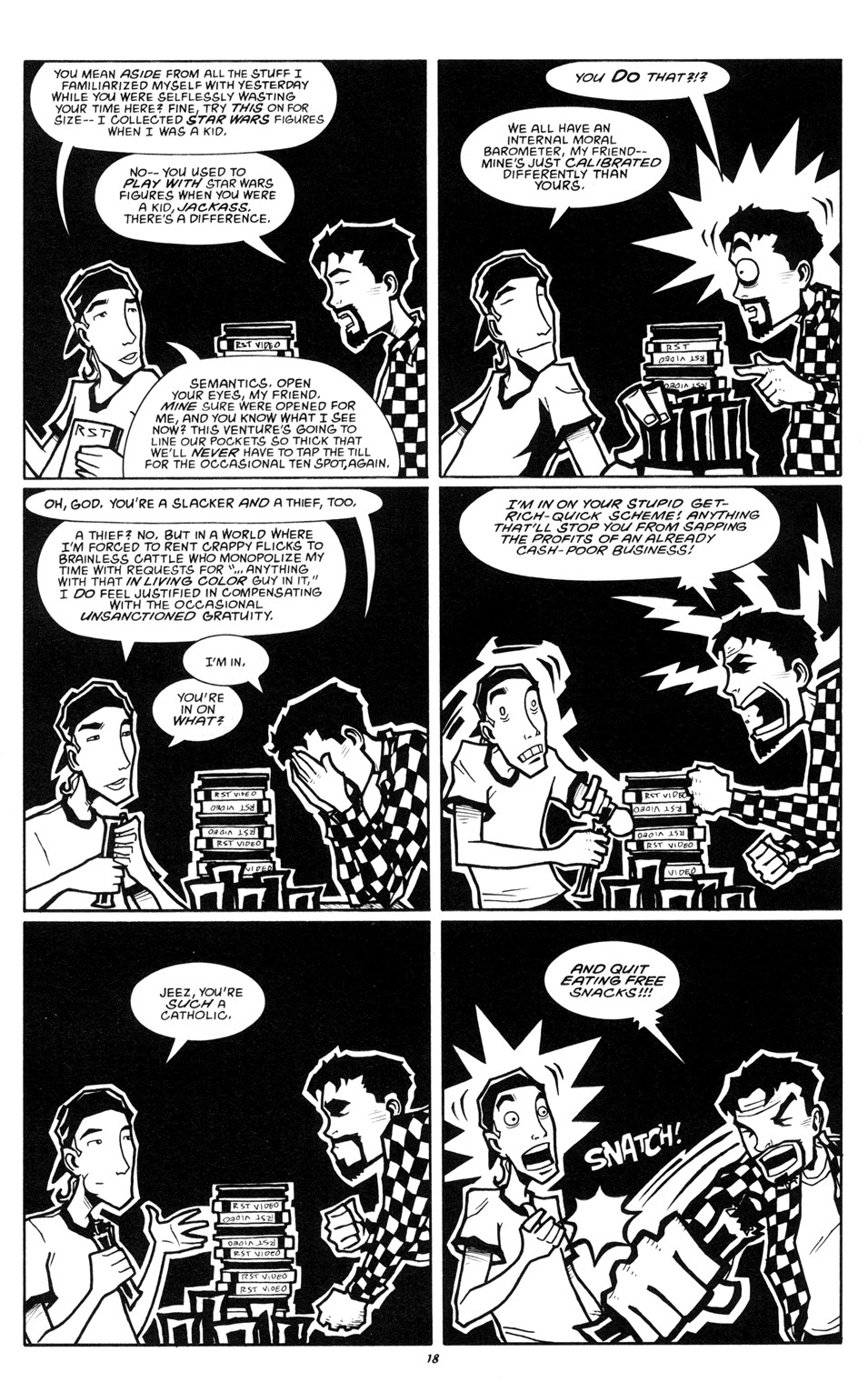 Read online Clerks: The Comic Book comic -  Issue # Full - 19