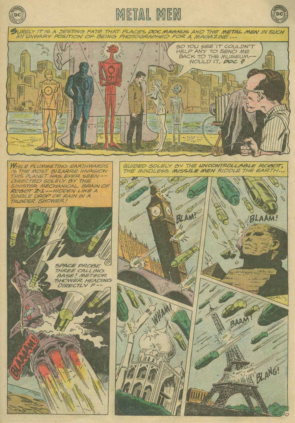 Read online Metal Men (1963) comic -  Issue #1 - 27