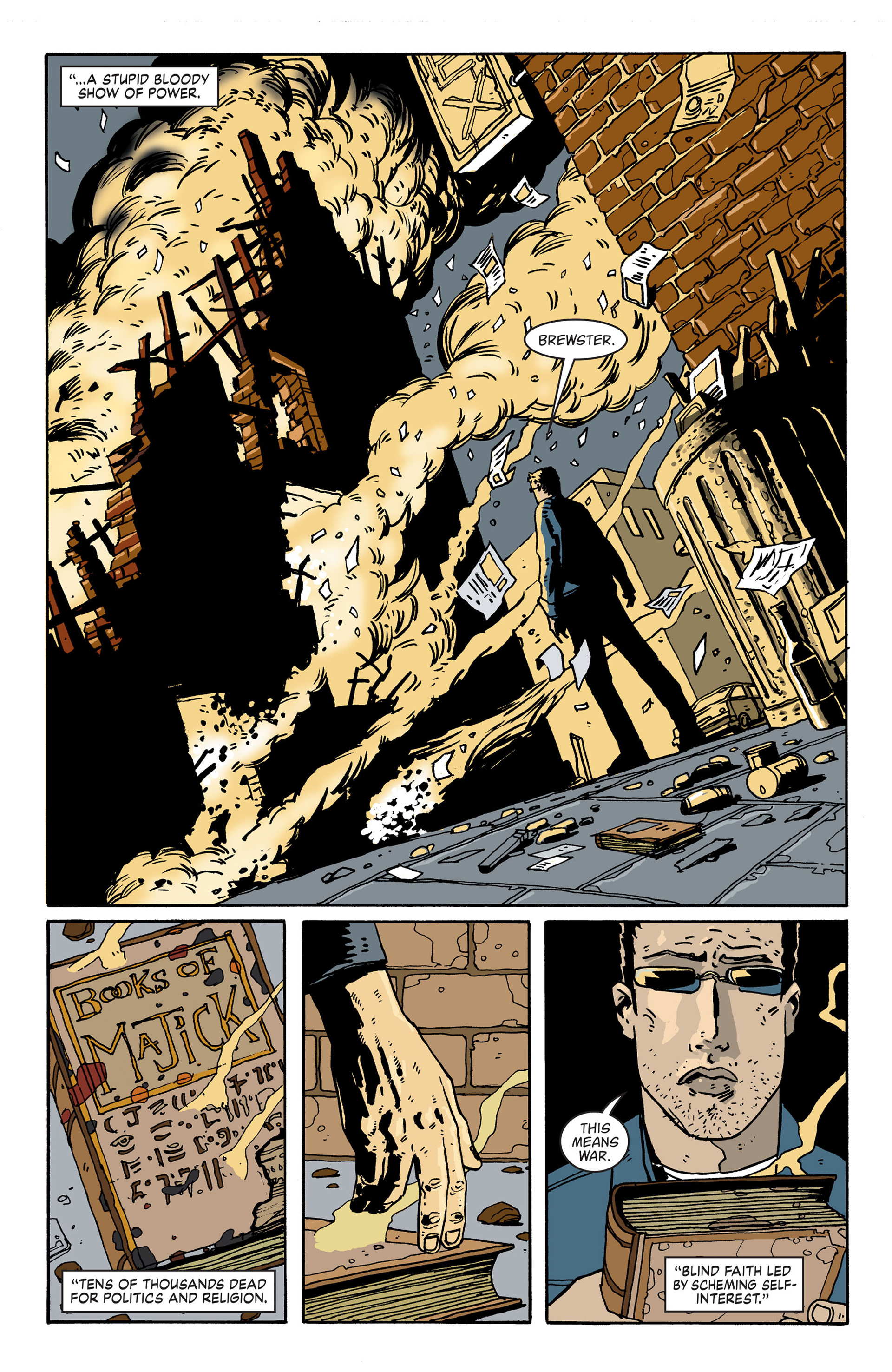 Read online Books of Magick: Life During Wartime comic -  Issue #5 - 21