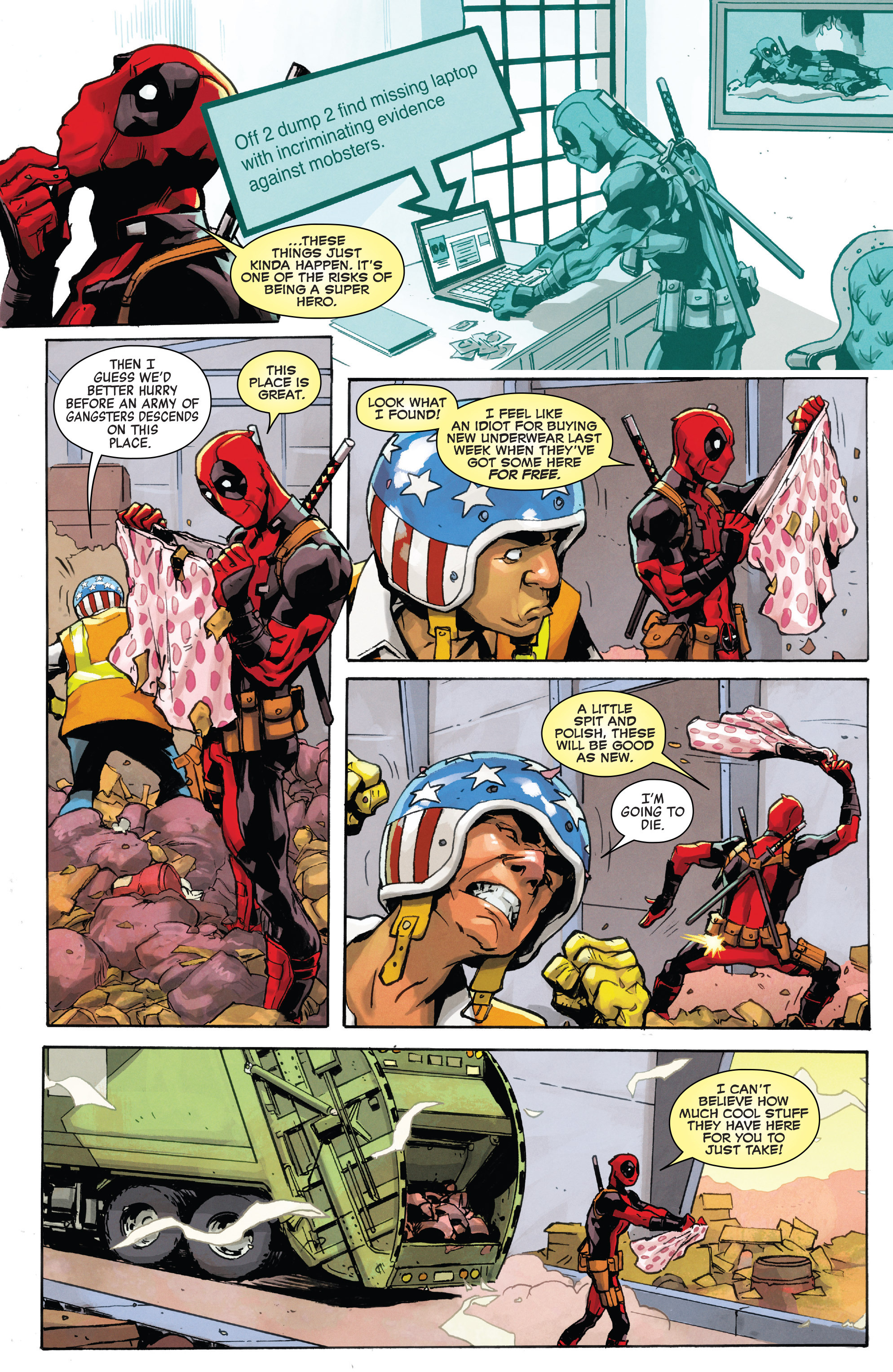 Read online Deadpool (2016) comic -  Issue #13 - 52