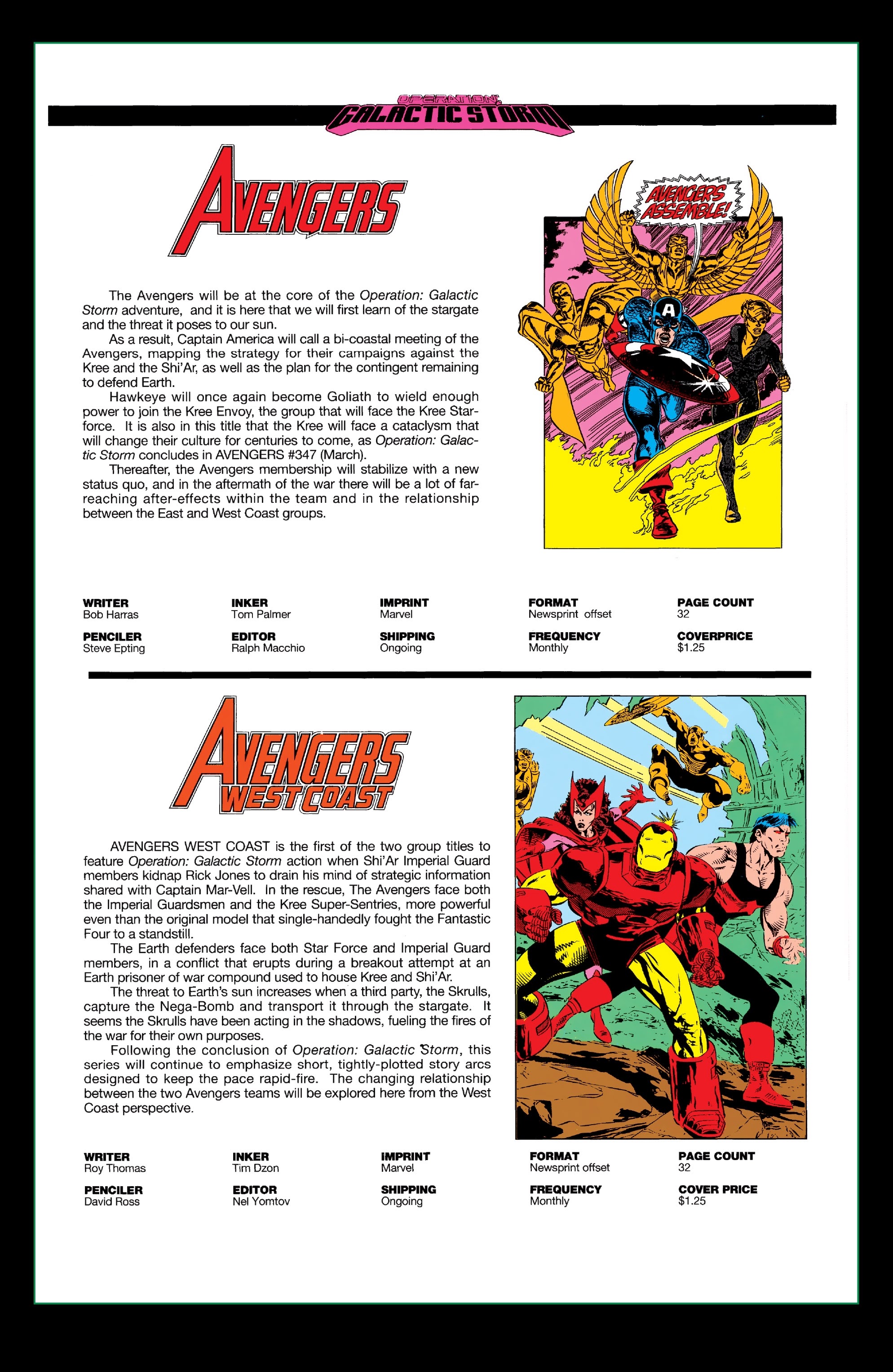 Read online Avengers Epic Collection: Operation Galactic Storm comic -  Issue # TPB (Part 5) - 64