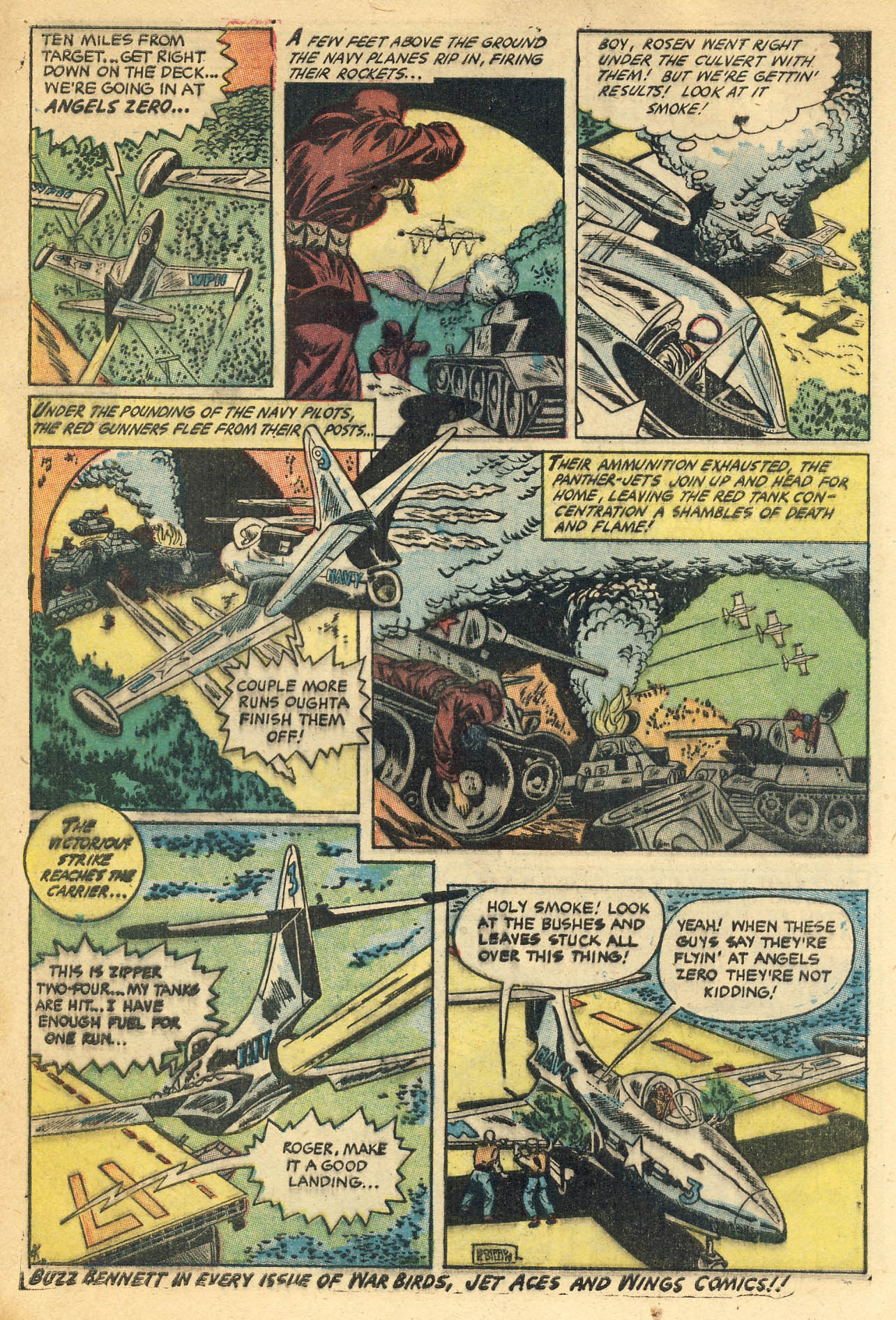 Read online War Birds (1952) comic -  Issue #2 - 28