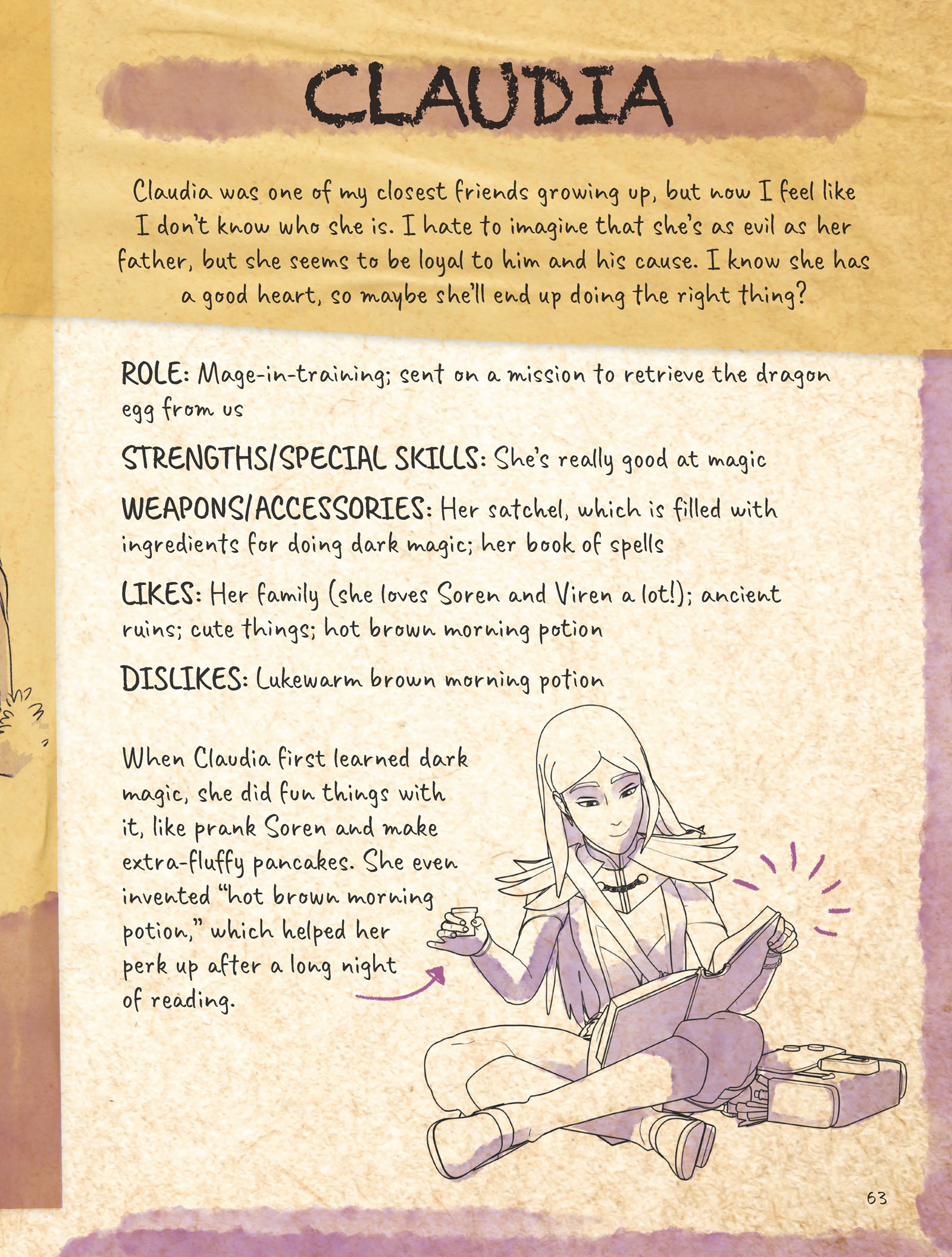 Read online Callum’s Spellbook: The Dragon Prince comic -  Issue # TPB (Part 1) - 65