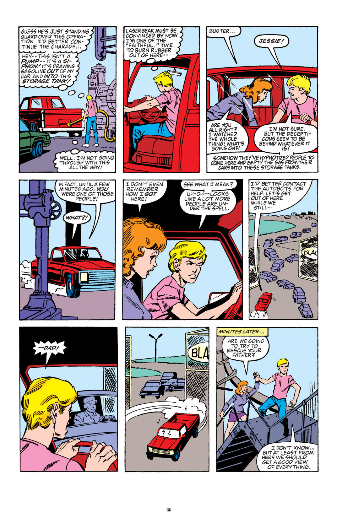 Read online The Transformers Classics comic -  Issue # TPB 3 - 137