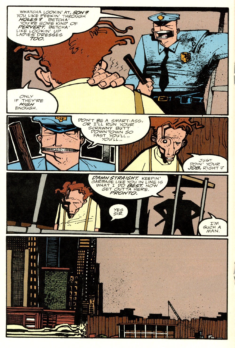 Read online Ted McKeever's Metropol comic -  Issue #3 - 18
