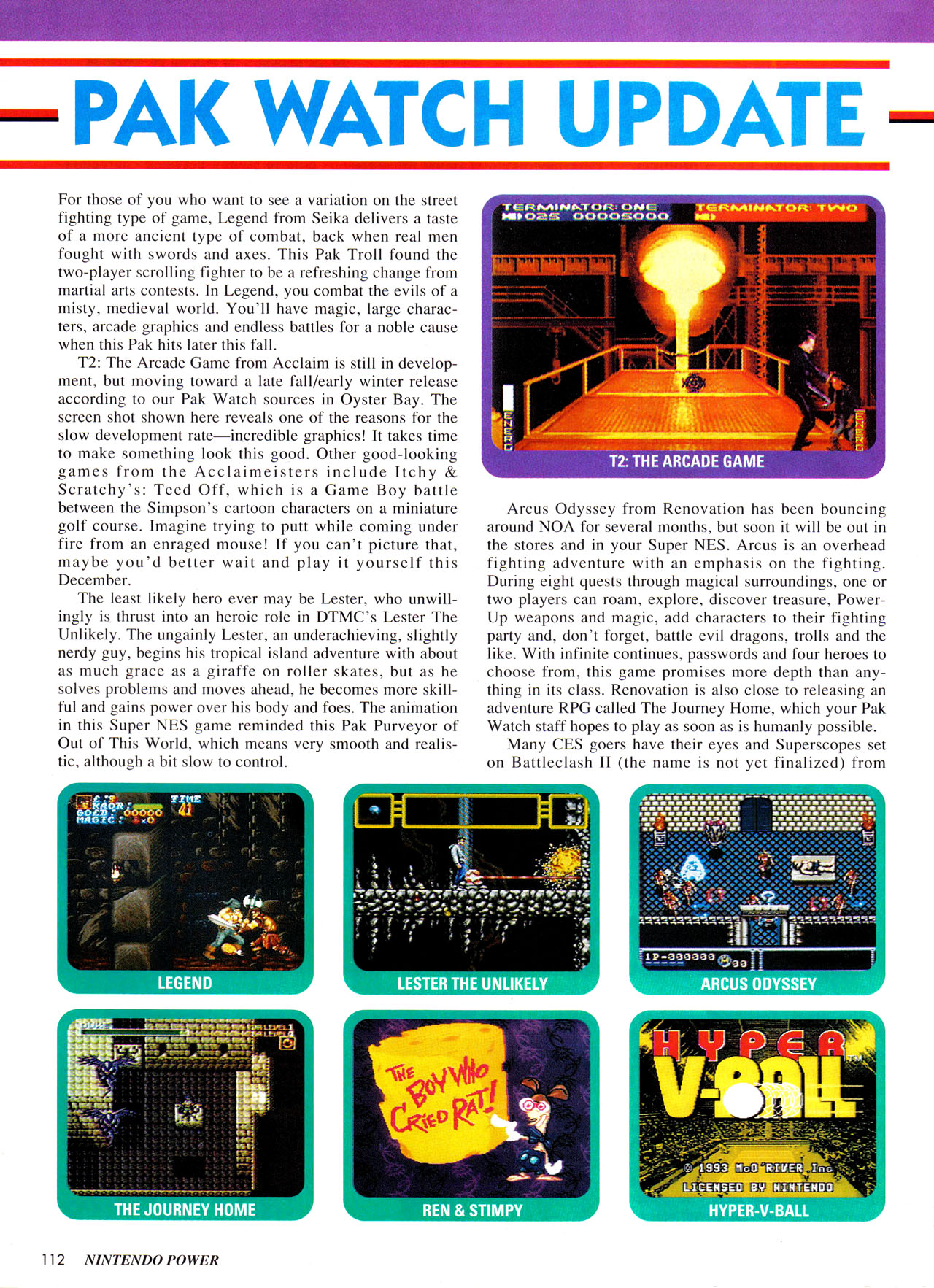 Read online Nintendo Power comic -  Issue #52 - 116