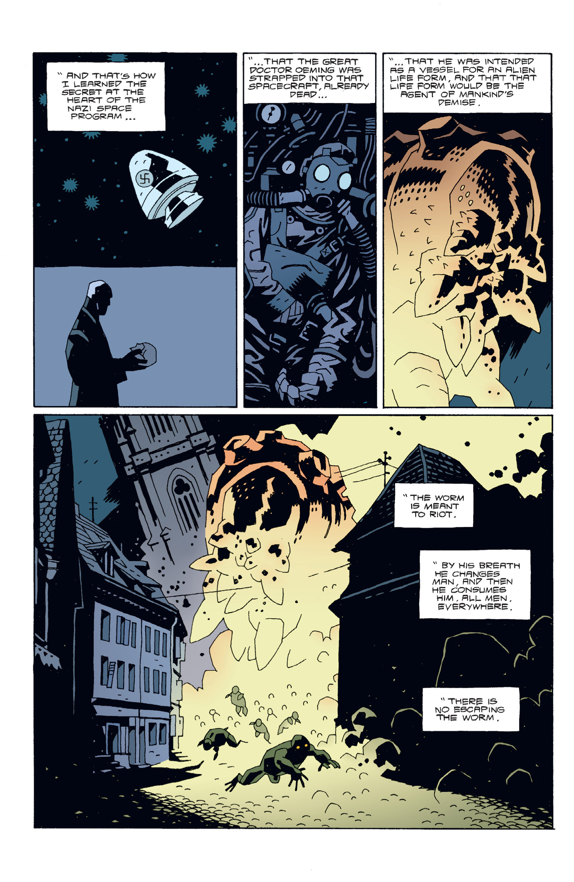 Read online Hellboy comic -  Issue #5 - 97