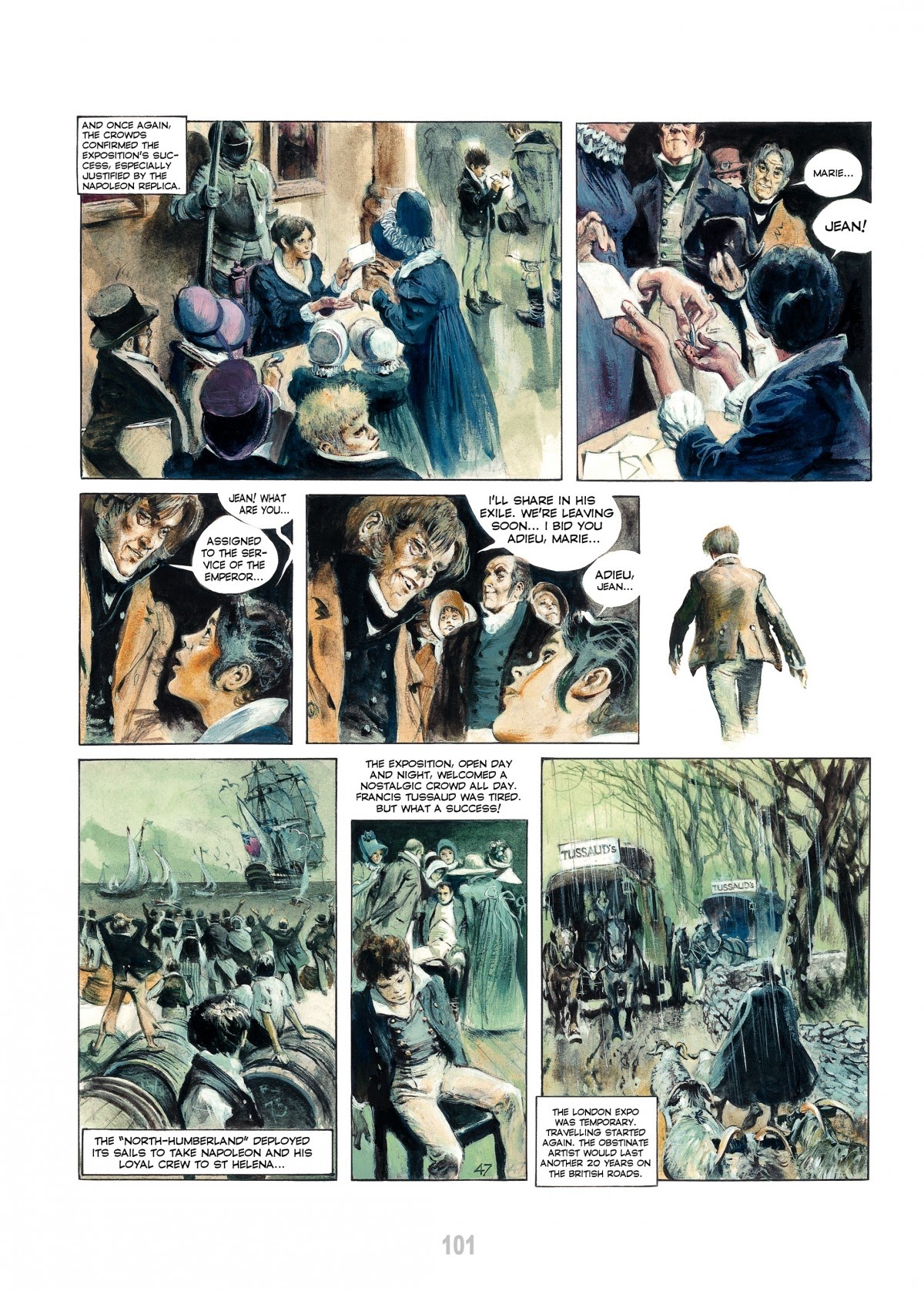 Read online The Fascinating Madame Tussaud comic -  Issue # TPB - 103