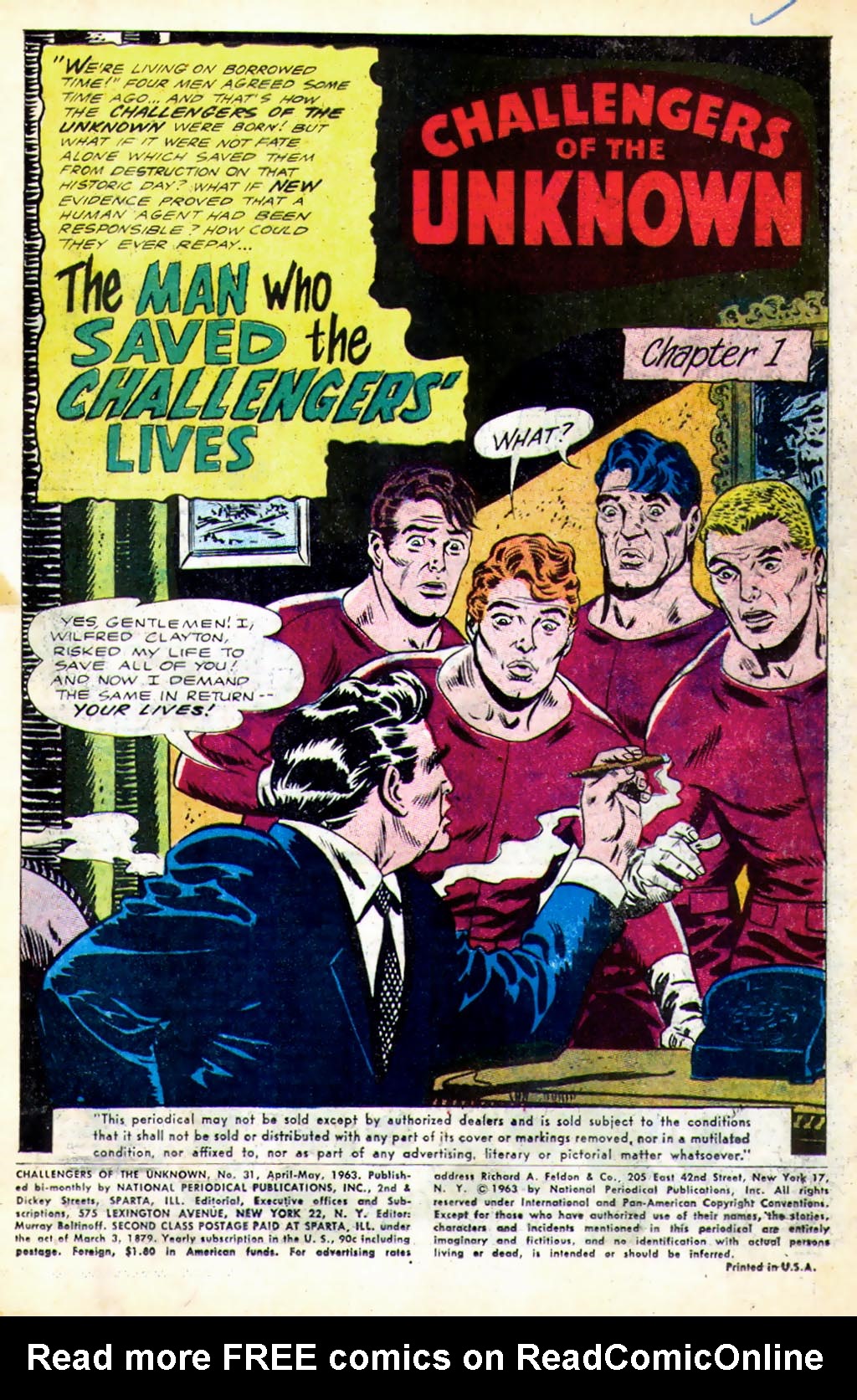Challengers of the Unknown (1958) Issue #31 #31 - English 3