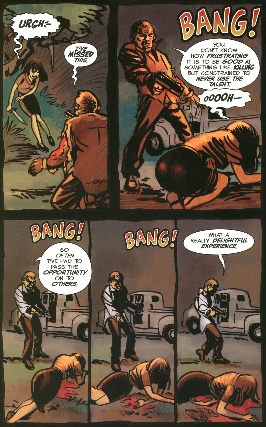 Read online Frankenstein Mobster comic -  Issue #6 - 21