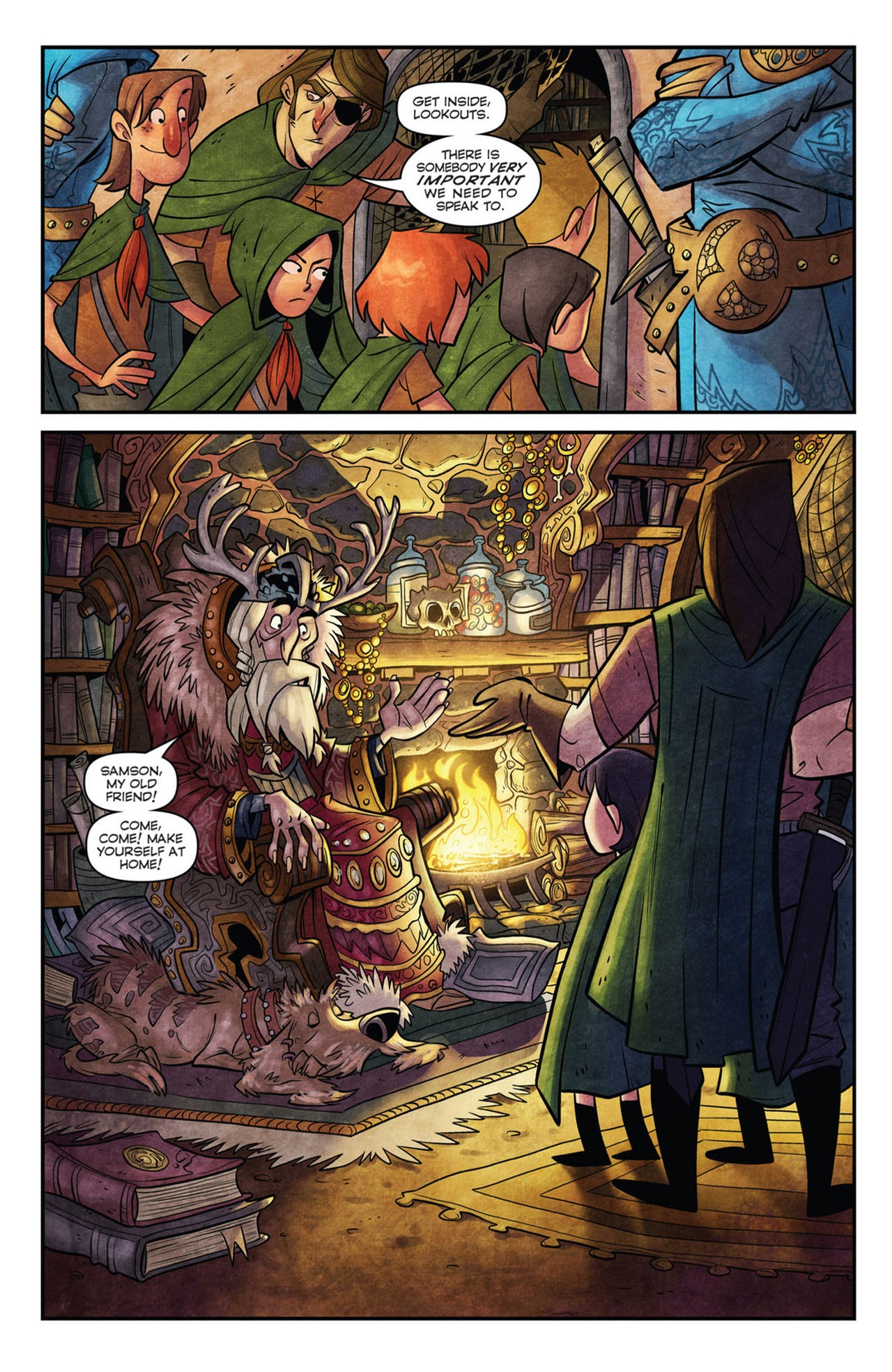 Read online Lookouts comic -  Issue #1 - 15