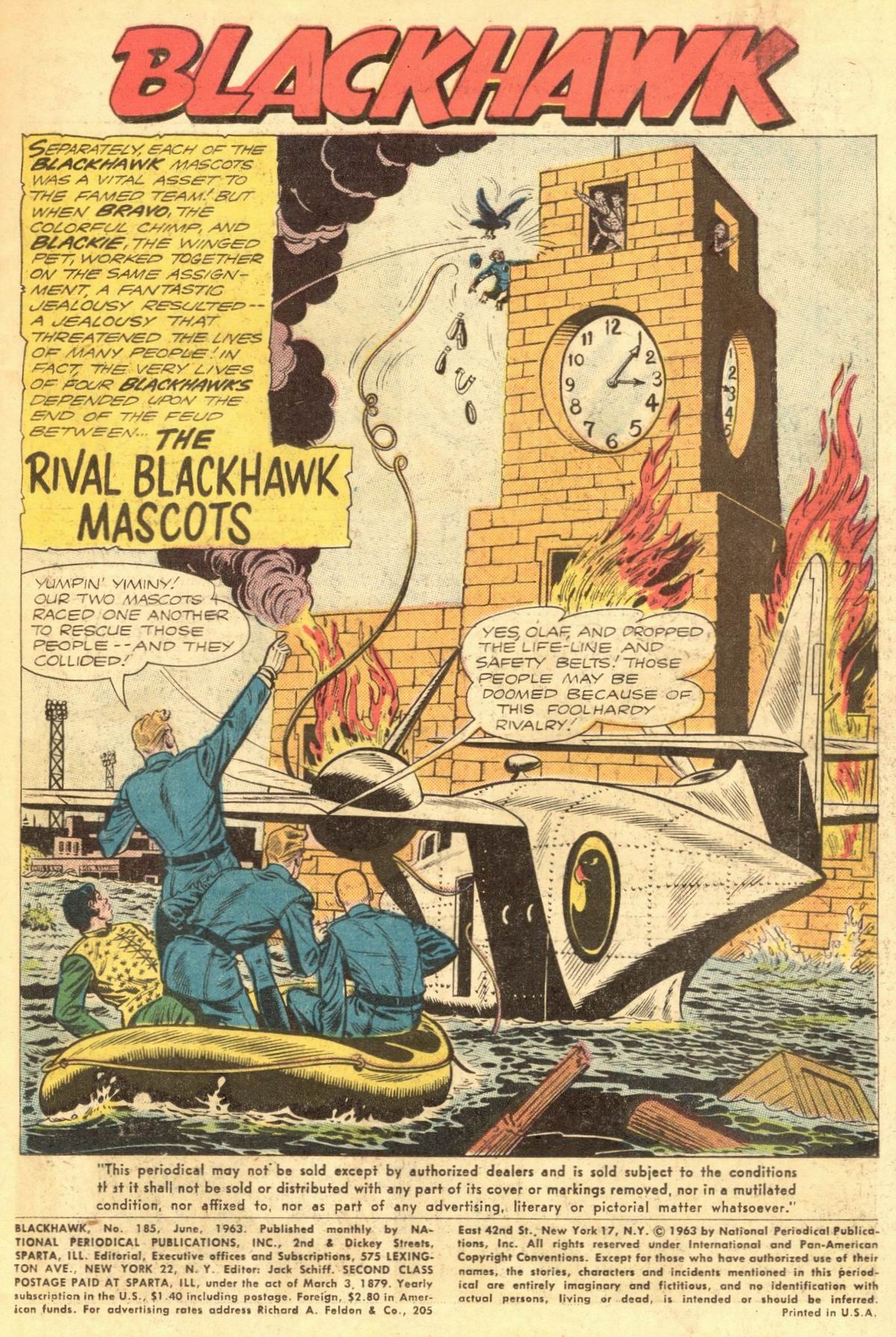 Read online Blackhawk (1957) comic -  Issue #185 - 3