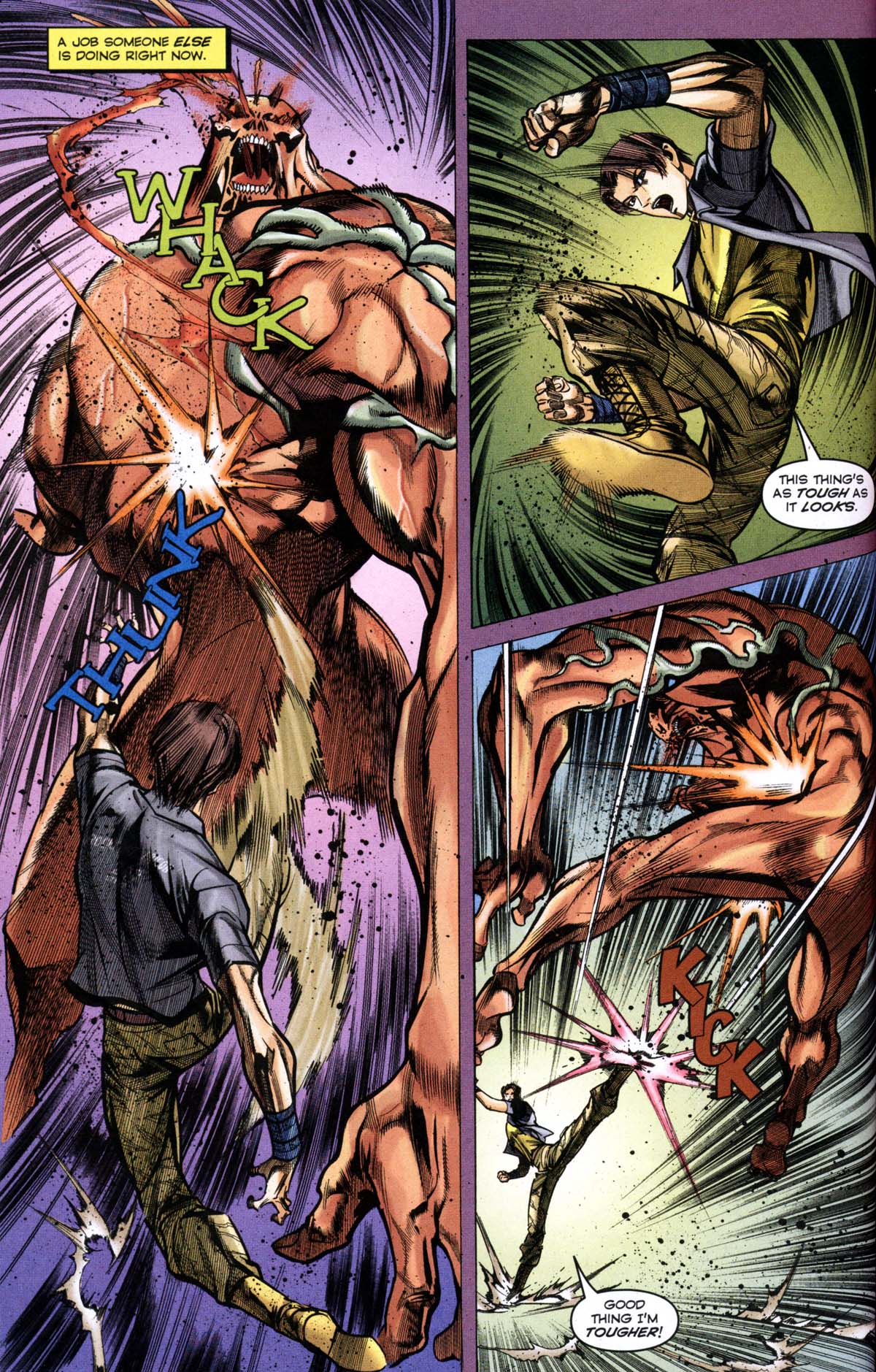 Read online Resident Evil Code: Veronica comic -  Issue #1 - 98